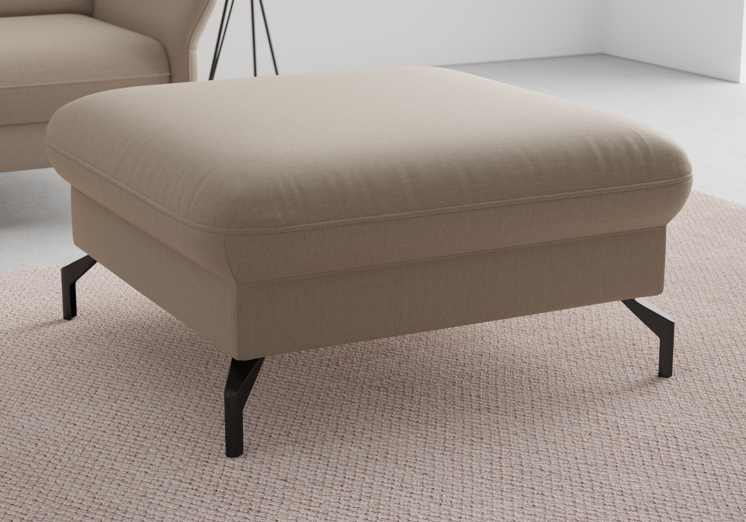 sit&more "Fashion" inklusive Federkern, mit hochwertigen, schwarzen Metallf günstig online kaufen