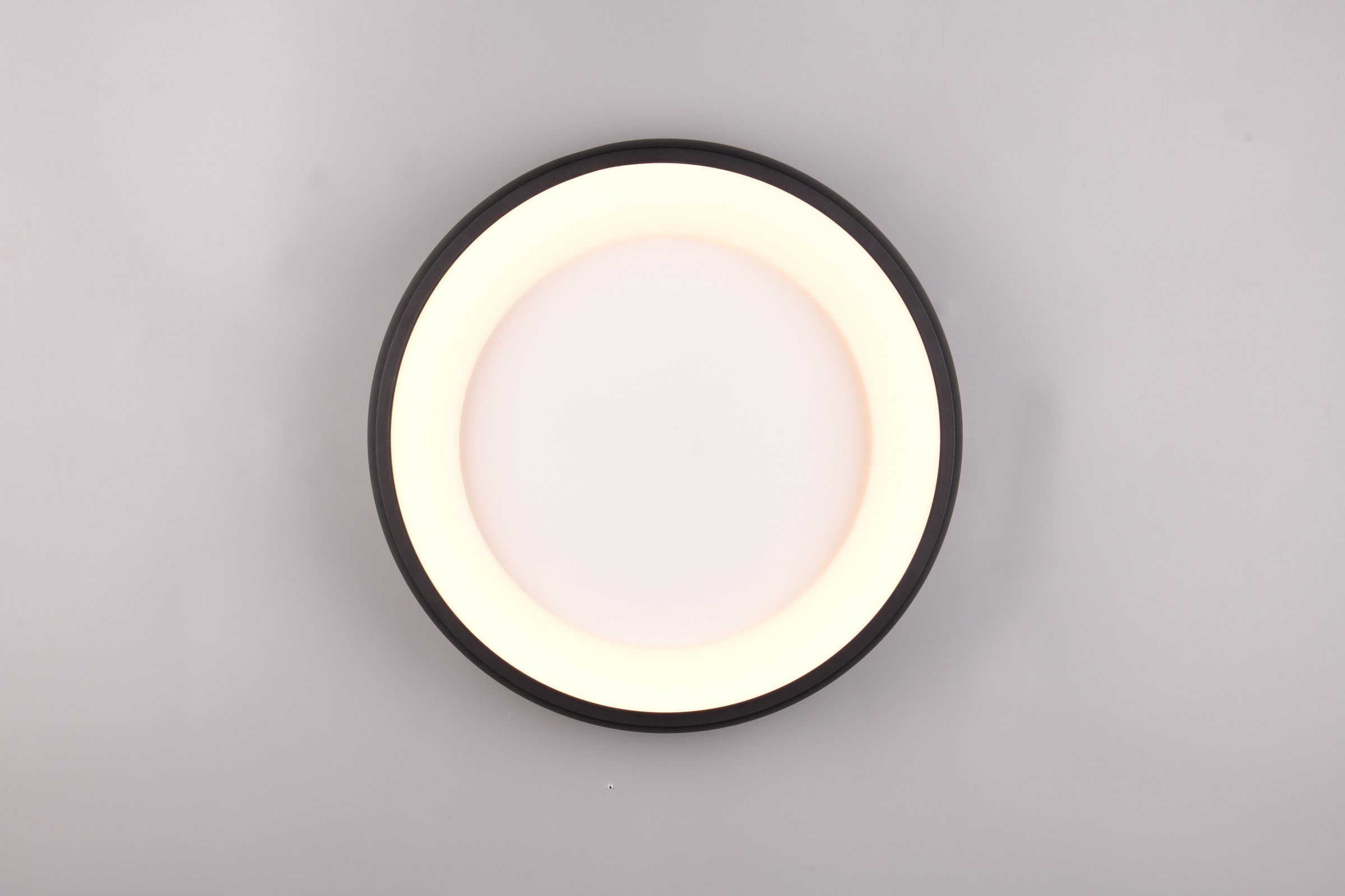 TRIO Leuchten LED Deckenleuchte »CARDONA, runde LED Deckenlampe Büro, Ø 46cm, 3300 Lumen 29W, dimmbar«, 1 flammig, Leuchtmittel LED-Board | LED fest integriert, CCT - Lichtfarbe einstellbar 2300/3000/4000K, auch Wandmontage möglich