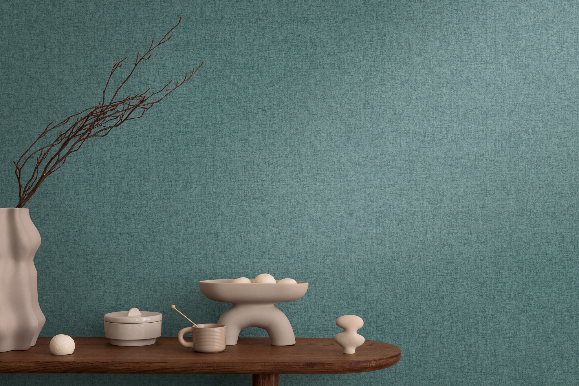 CosmoLiving by Cosmopolitan Vliestapete »Metallic Weave – Struktur-Unitapete« matt strukturiert Elegante Struktur-Vliestapete mit Metallic-Effekt