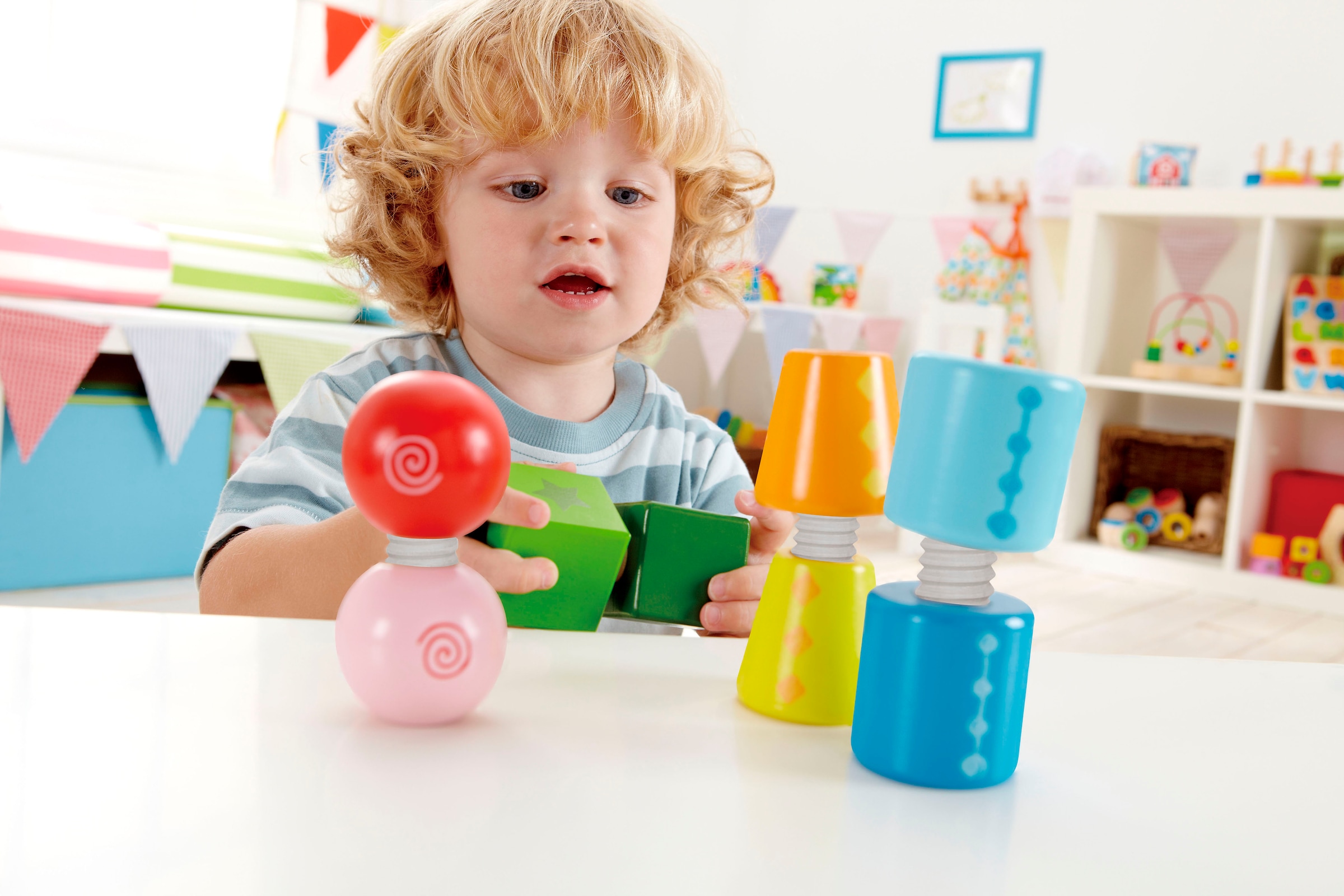 Hape Spielbausteine »Schraubklötze«