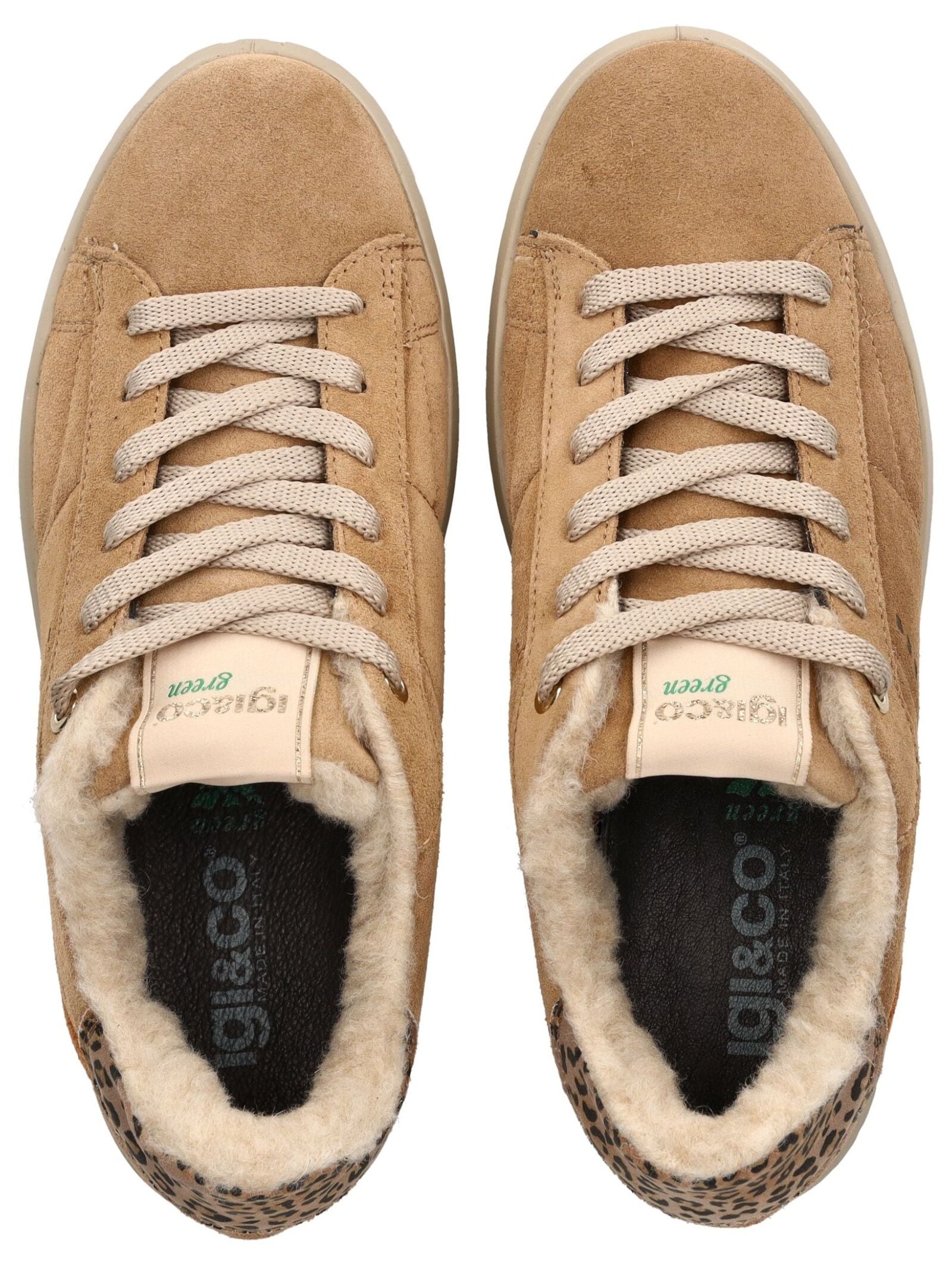 IGI & CO Plateausneaker »IGI & CO Sneaker Veloursleder/Textil«