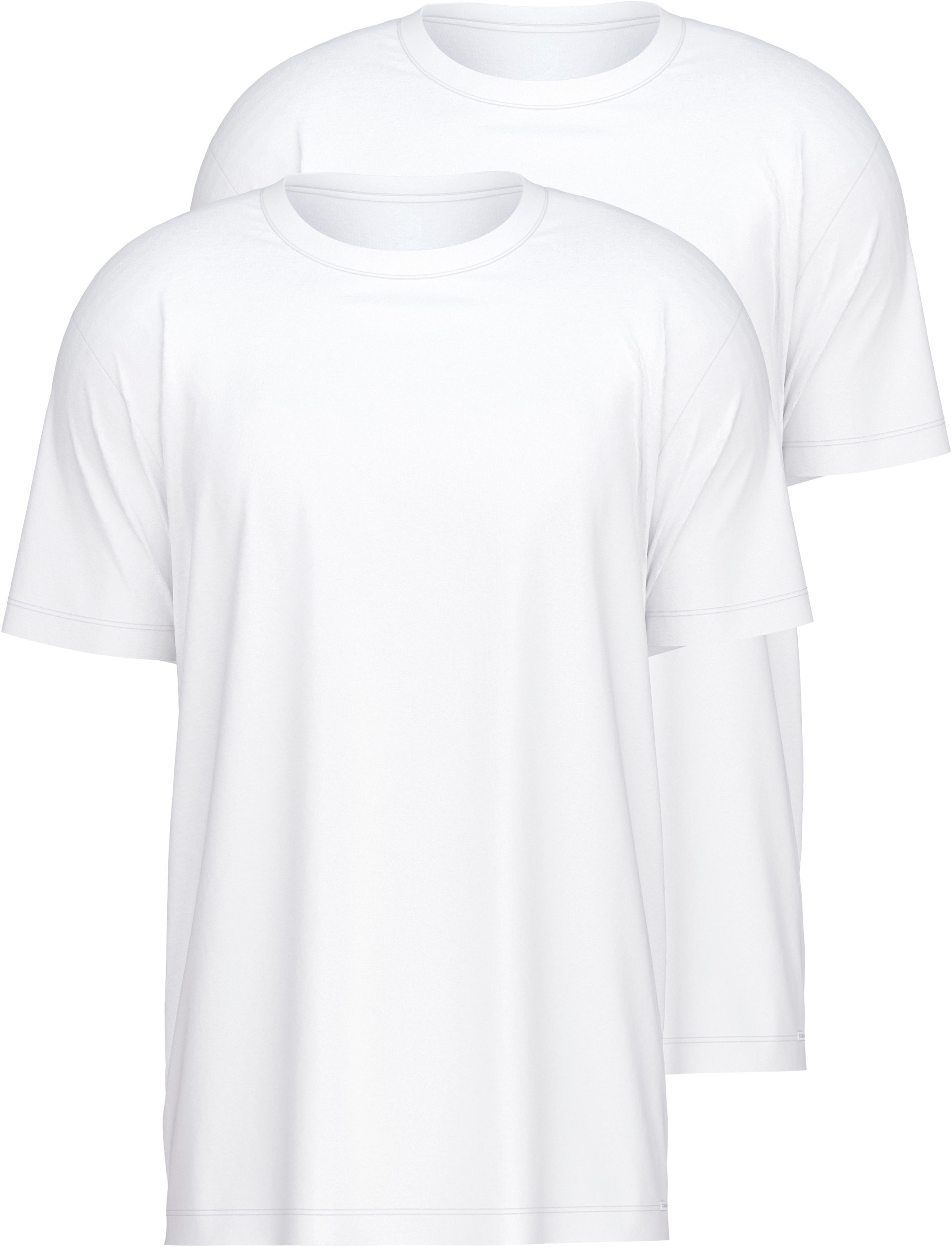 CALIDA T-Shirt »Natural Benefit«, (2er Pack), enganliegendes Kurzarmshirt,  Modern Fit online kaufen | Ärmellose Unterhemden