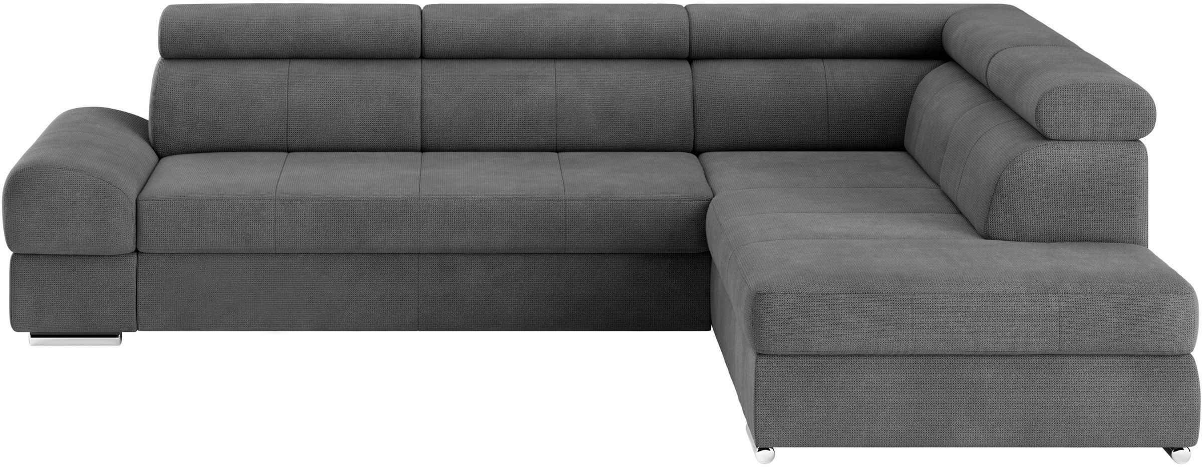sit&more Ecksofa »Broadway L-Form«, mit verstellbaren Kopfteilen, wahlweise günstig online kaufen