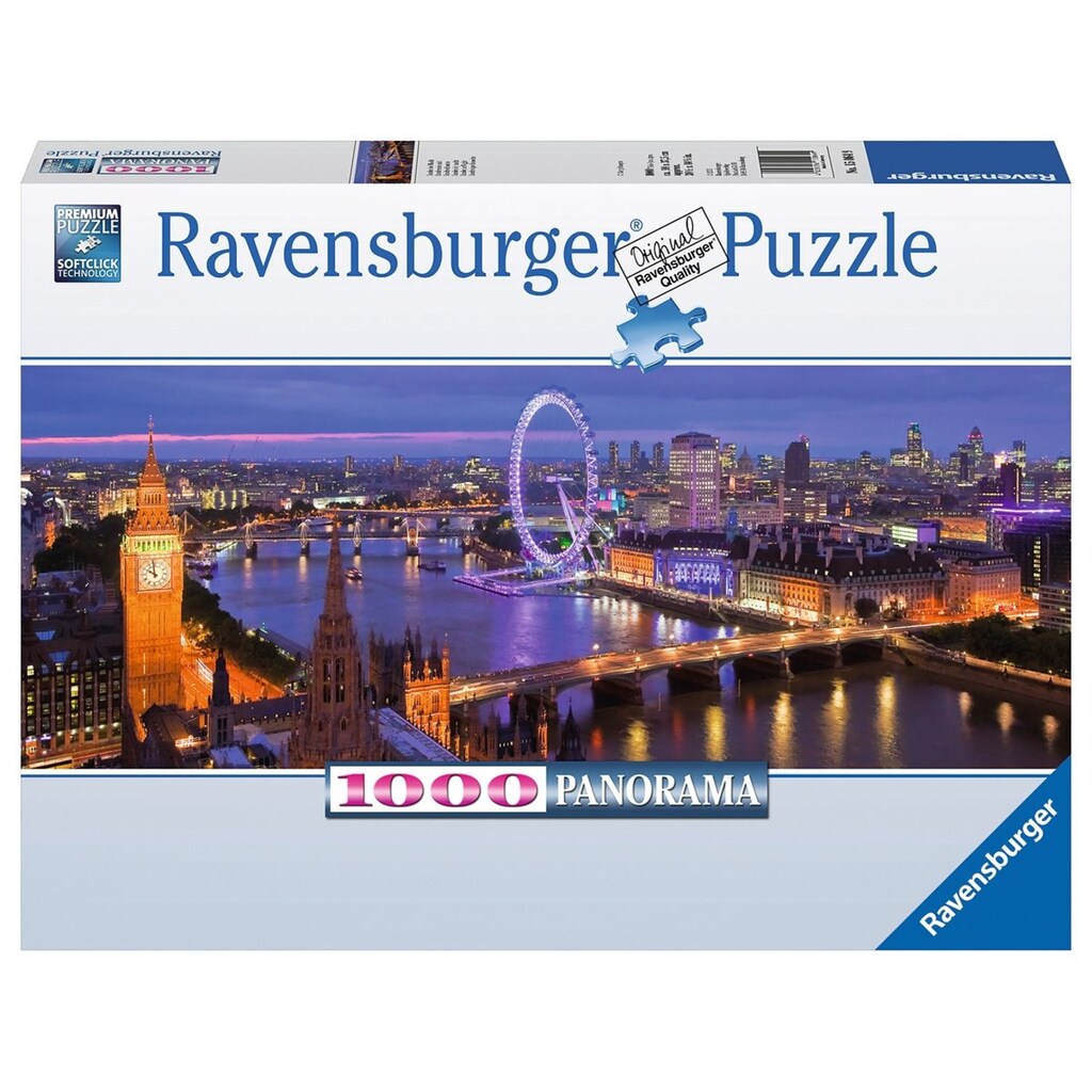 Ravensburger Puzzle »Panorama - London bei Nacht«, Made in Germany, FSC® - schützt Wald - weltweit