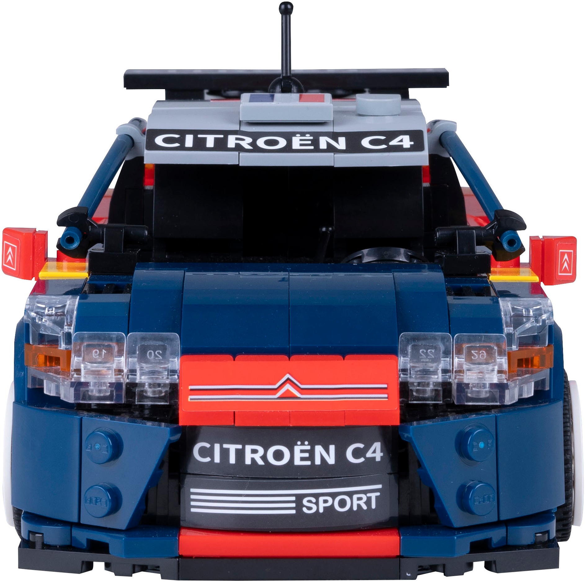 Jamara RC-Auto »CaDA, 2008 Citroën C4 WRC 1:20 2,4GHz Bricks«
