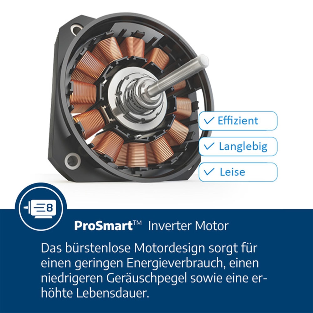 BEKO Kondenstrockner »B7T88209« Die AquaWave Trommel bewegt die Wäsche sanft und effektiv