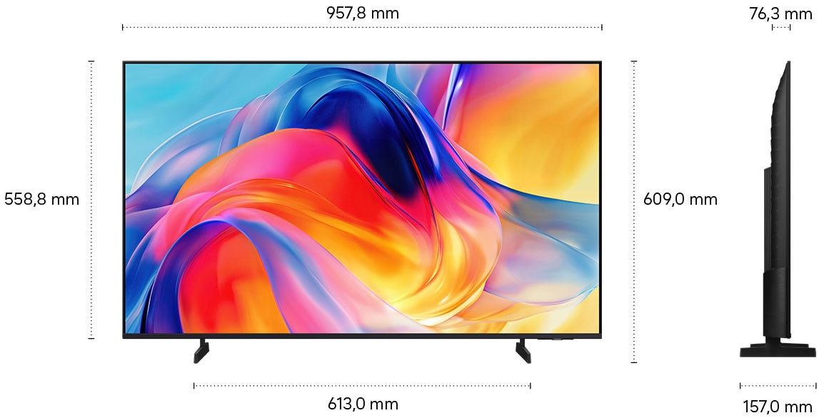 Samsung Mini-LED-Fernseher »GU43M70HAU« 108 cm/43 ″ Smart-TV