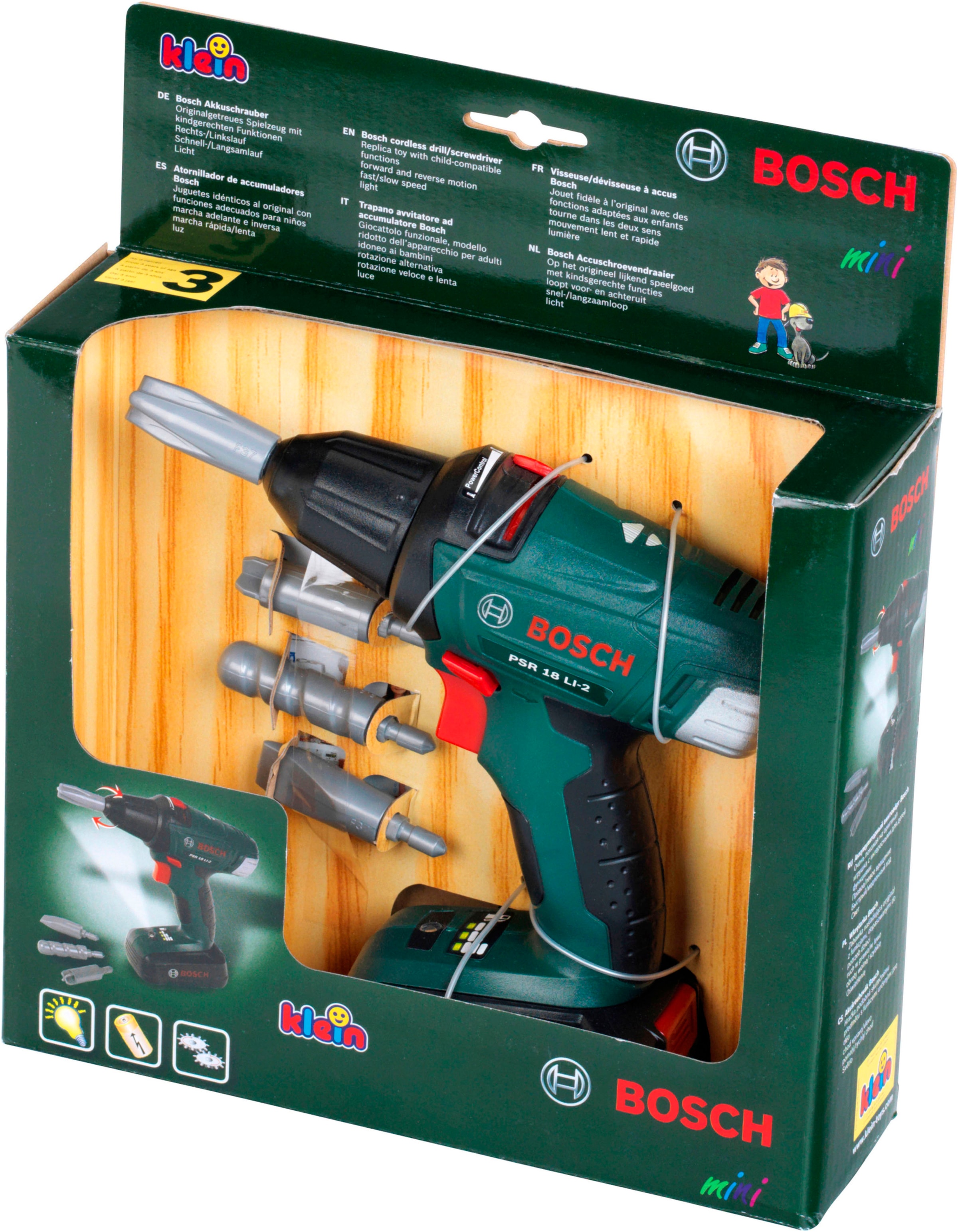 Klein Kinder-Akkuschrauber »Bosch Akku-Schrauber II«