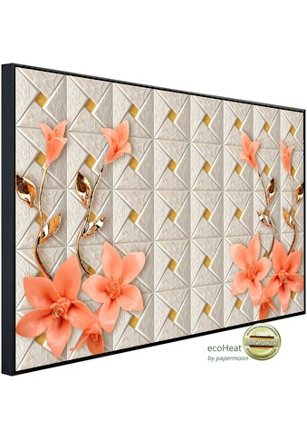 Papermoon Infrarotheizung »Muster mit Blumen«, sehr angenehme Strahlungswärme kaufen