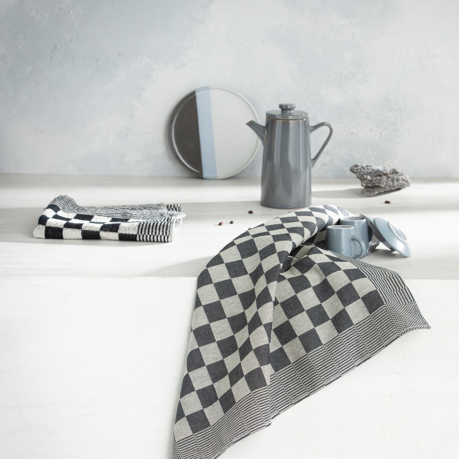 DDDDD Geschirrtuch »DDDDD Küchentuch BBQ 50 x 55 (6er-Pack)« schnell trocknend, 100% Baumwolle, kariert