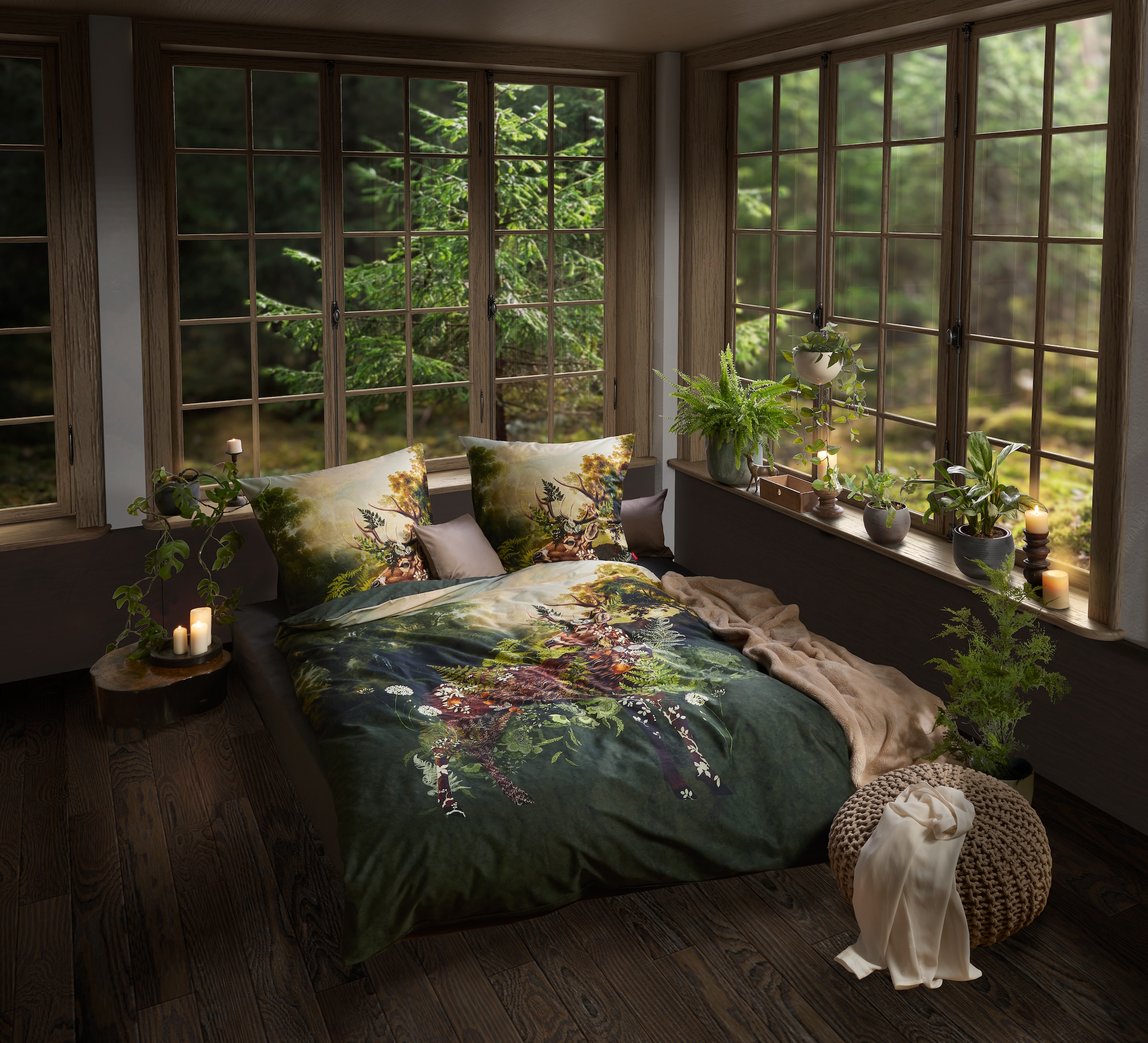 fleuresse Bettwäsche »Bed Art S« 2 Stk. tlg. Mako Satin 100% Baumwolle mit günstig online kaufen