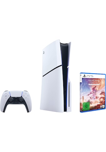 Spielekonsole »PS5 Disk (Slim) + Horizon Forbidden West Complete Edition«
