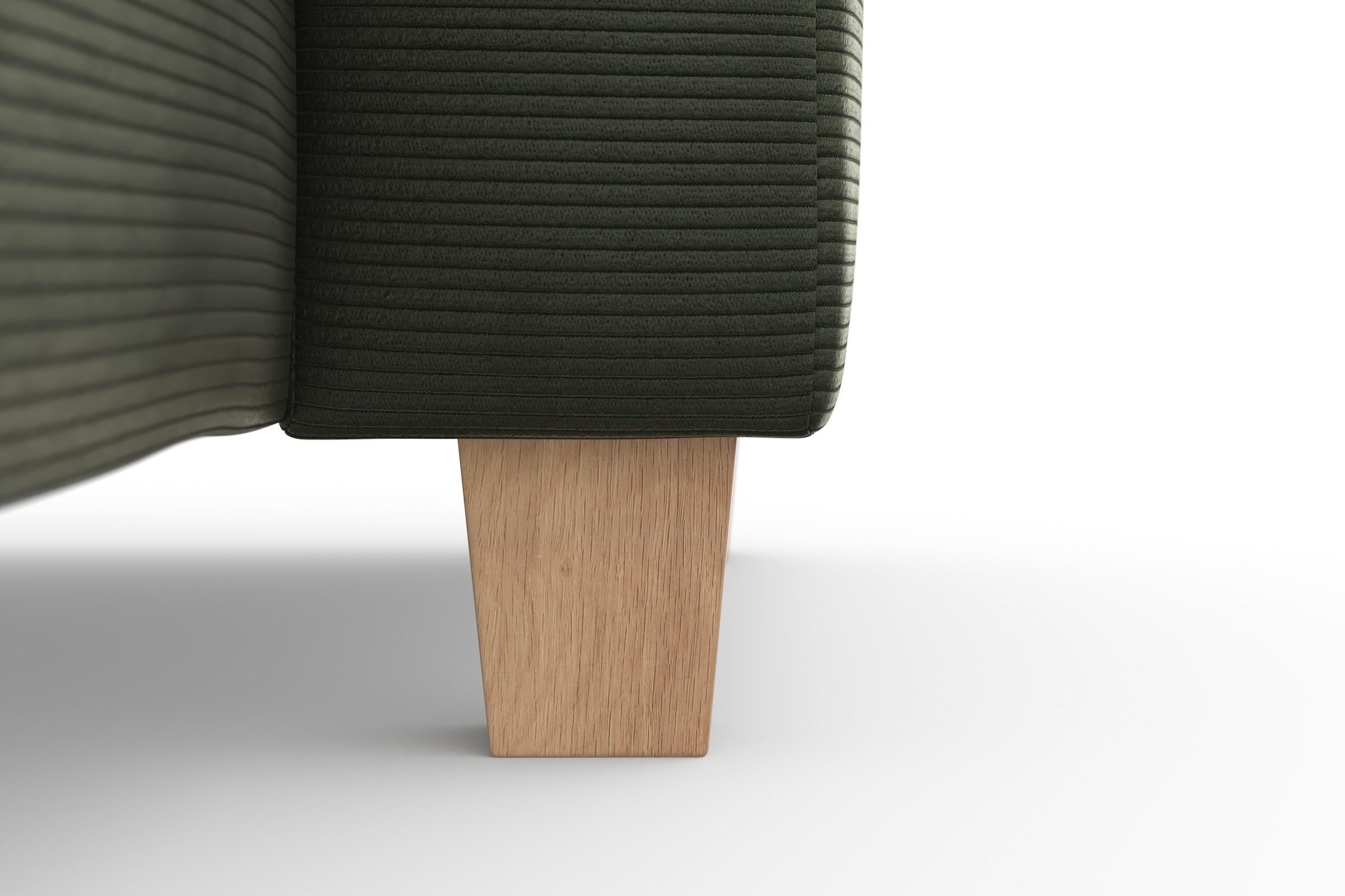 Home affaire Ecksofa »Summer L-Form«, mit Recamiere, mit oder ohne Bettfunktion und Bettkasten, Cord-Bezug