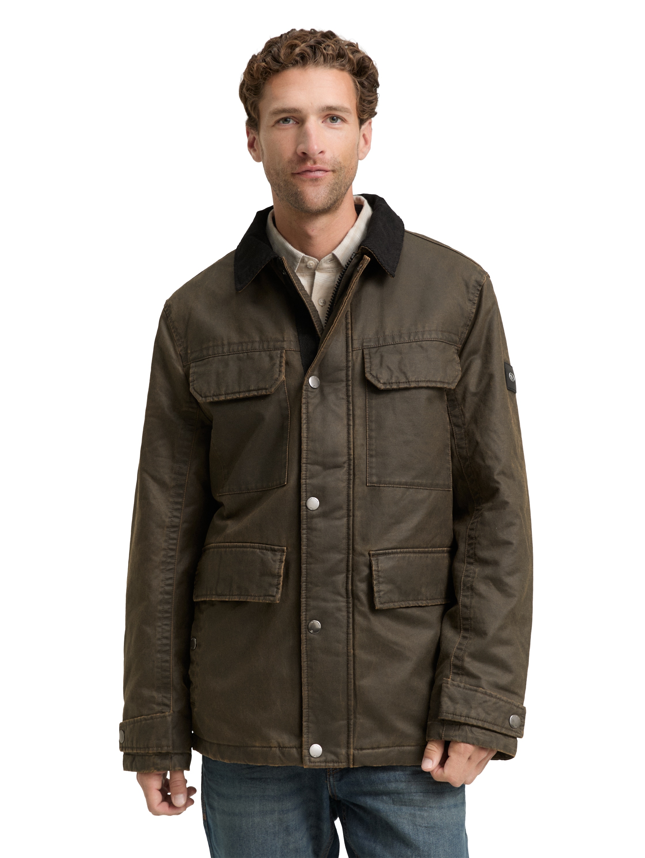 TOM TAILOR Outdoorjacke, mit verstellbarer Taille