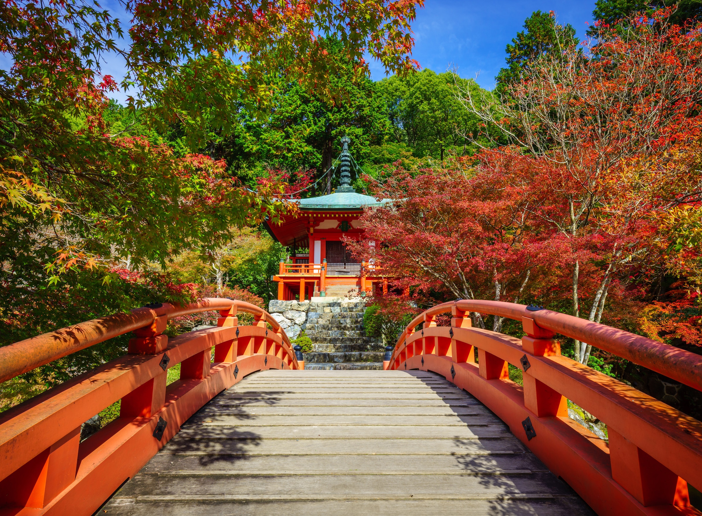 Papermoon Fototapete »Daigoji Temple Kyoto« glatt günstig online kaufen