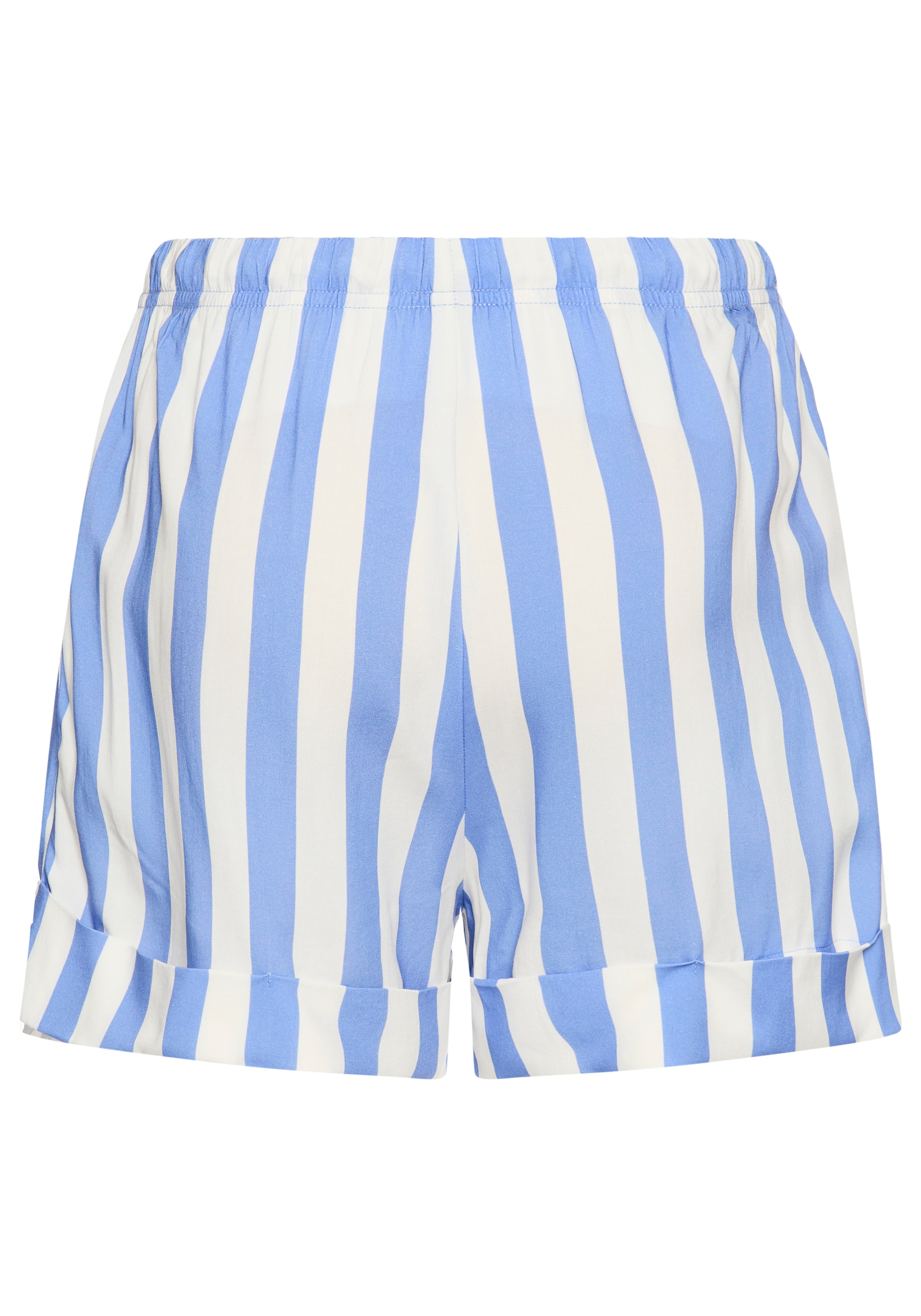 s.Oliver Schlafshorts, Fixierter Aufschlag am Saum