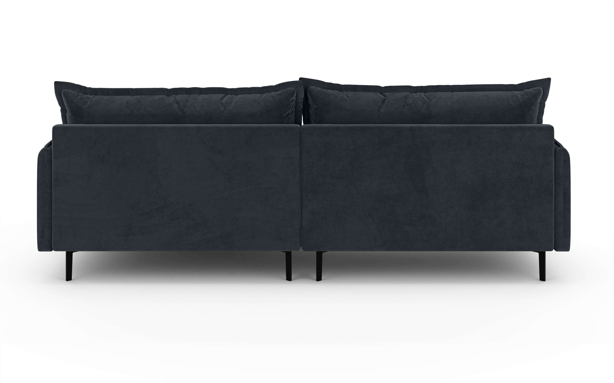 INOSIGN Ecksofa »ALEXANDRIA mit Recamiere rechts oder links bestellbar, moderne Bezüge«, L-Form mit Wellenunterfederung, Maße: B/H/T 246/86/190 cm