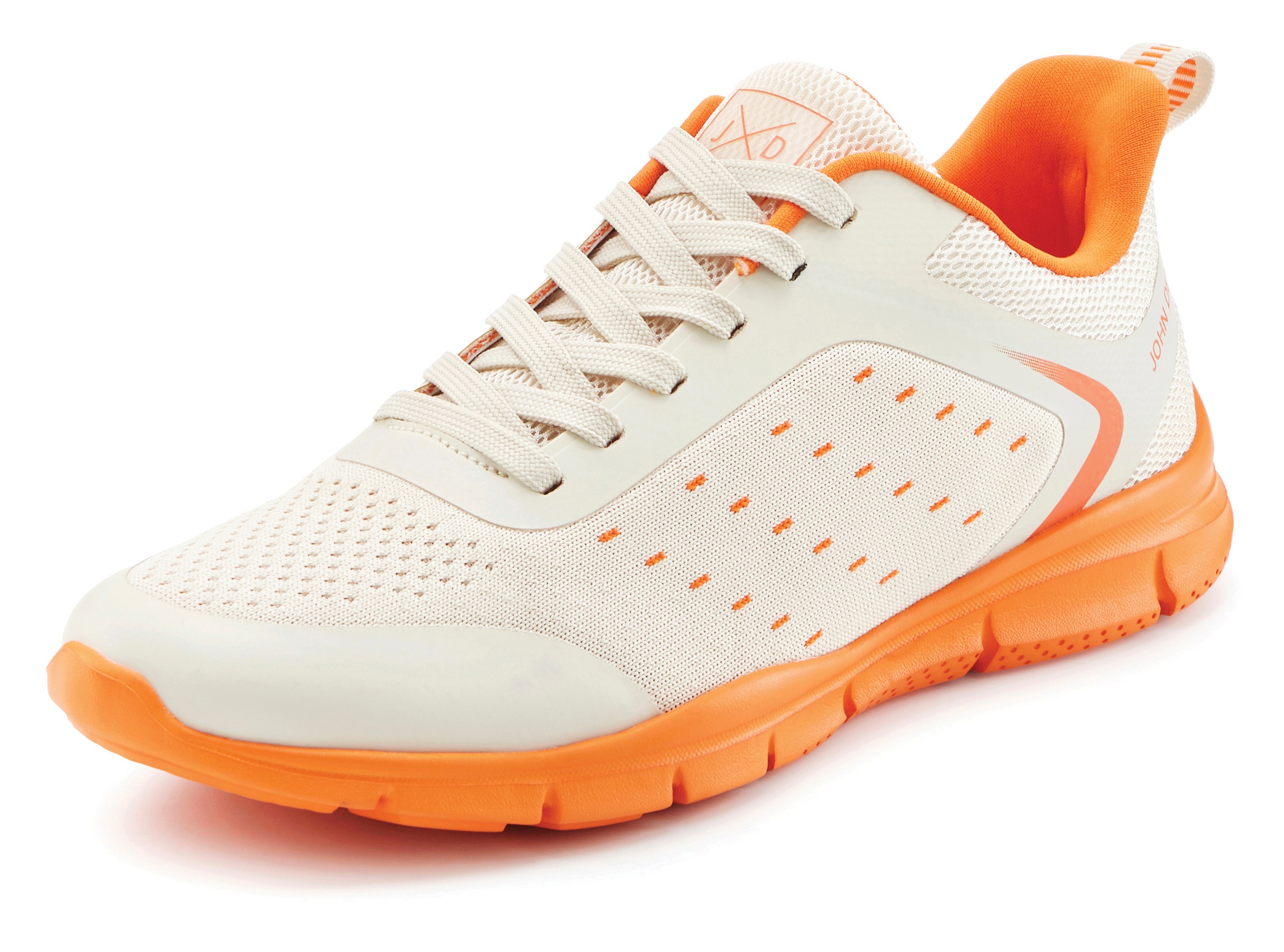 John Devin Sneaker »Schnürschuh, Freizeitschuhe, Schnürhalbschuhe, Halbschuh, Turnschuh«  im sportiven Look mit farbiger und flexibler Sohle VEGAN