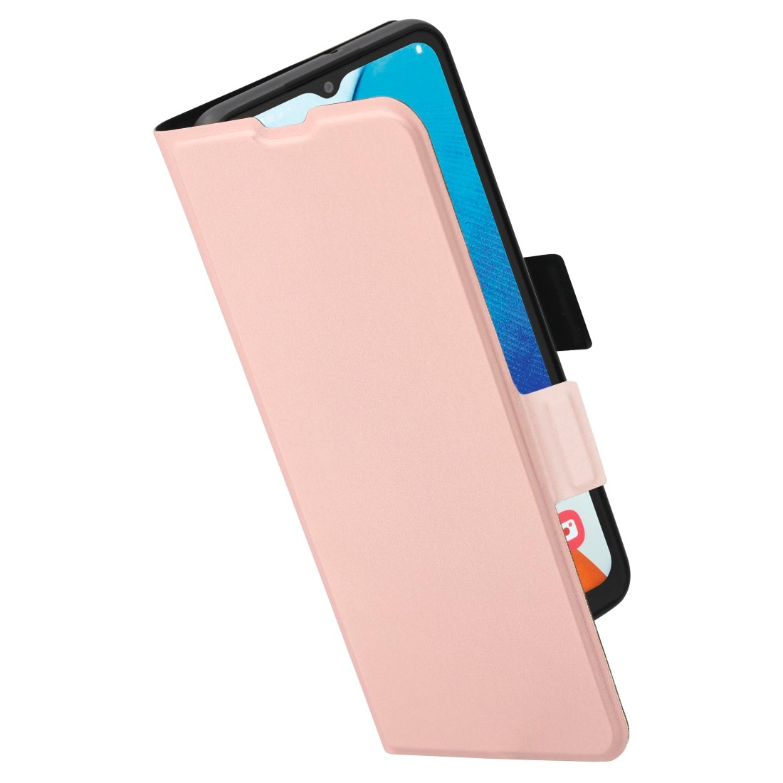 Hama Smartphone-Hülle »Booklet für Samsung Galaxy A14, Samsung Galaxy A14 5G, Farbe rosa«, Mit Standfunktion und Einsteckfach