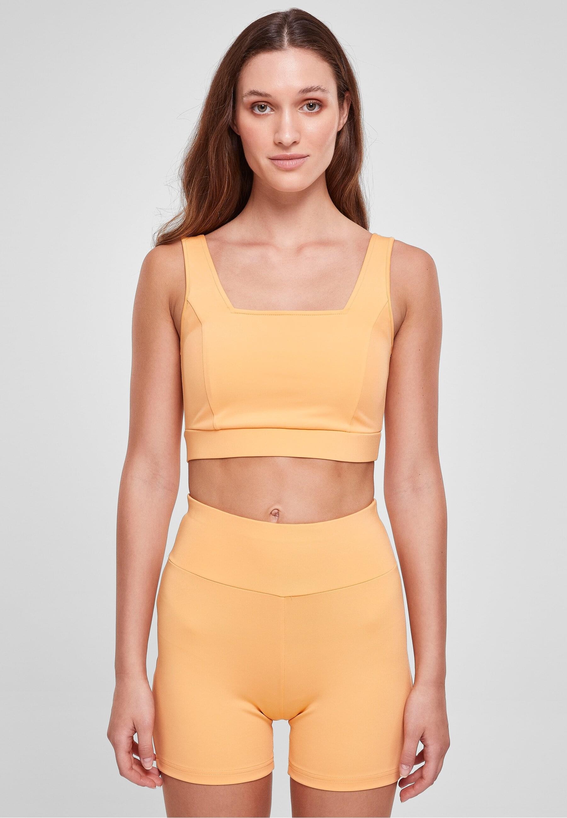 URBAN CLASSICS Sport-BH »Urban Classics Damen Ladies Recycled Squared Sports Bra«