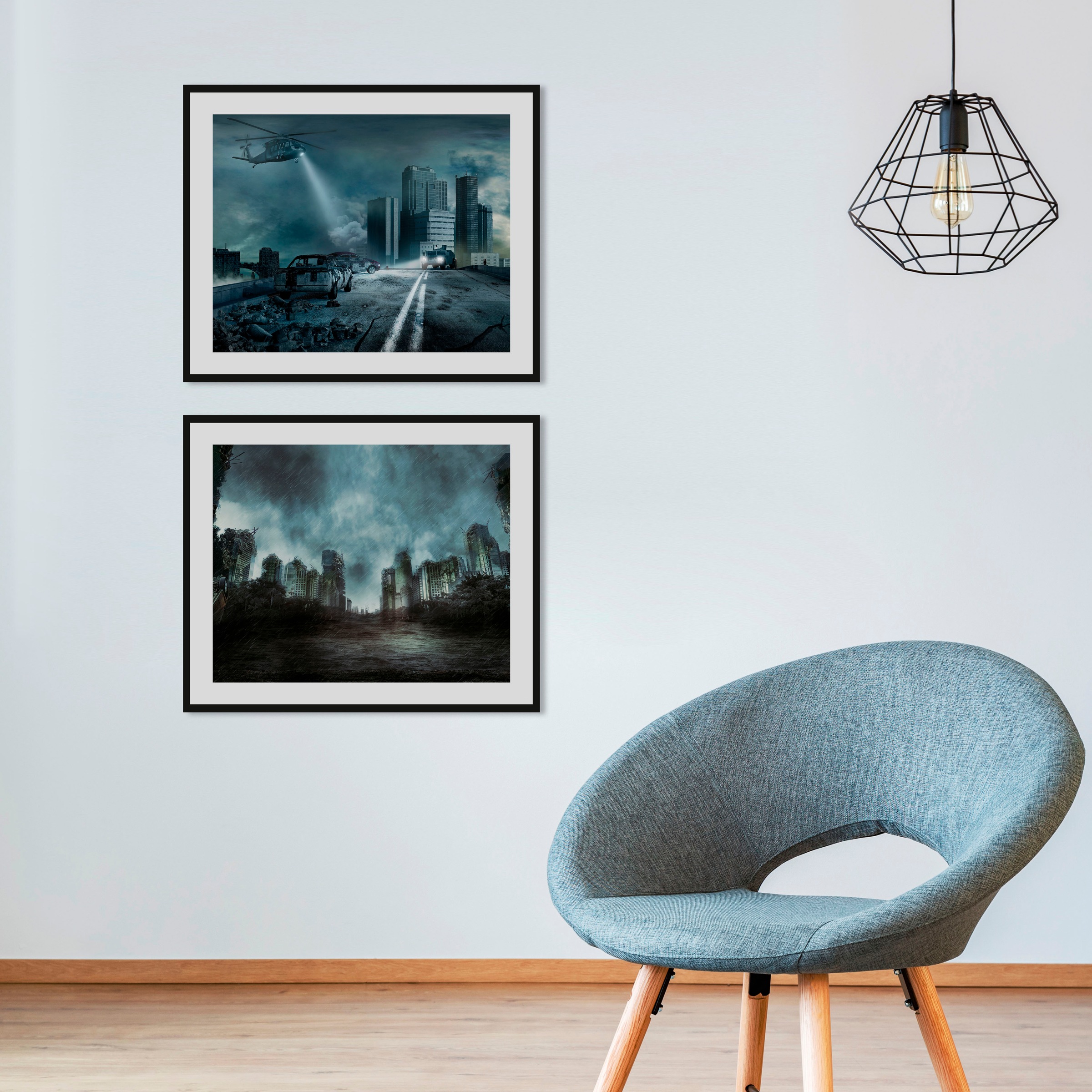 queence Bild »Apokalypse«, Städte-Stadt-Gebäude-Wolken, (1 St.), HD Premium günstig online kaufen