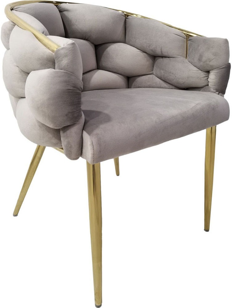 Kayoom Polsterstuhl »Stuhl Grace 125 2er-Set, Gestell aus Eisen, bequem gep günstig online kaufen