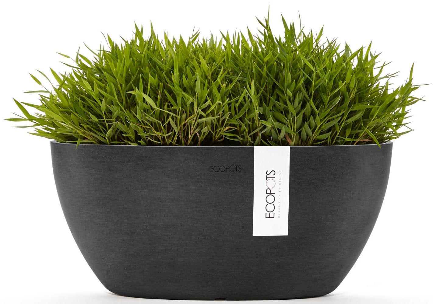 ECOPOTS Blumentopf »SOFIA Dark Grey« BxTxH: 13x13x13,5 cm