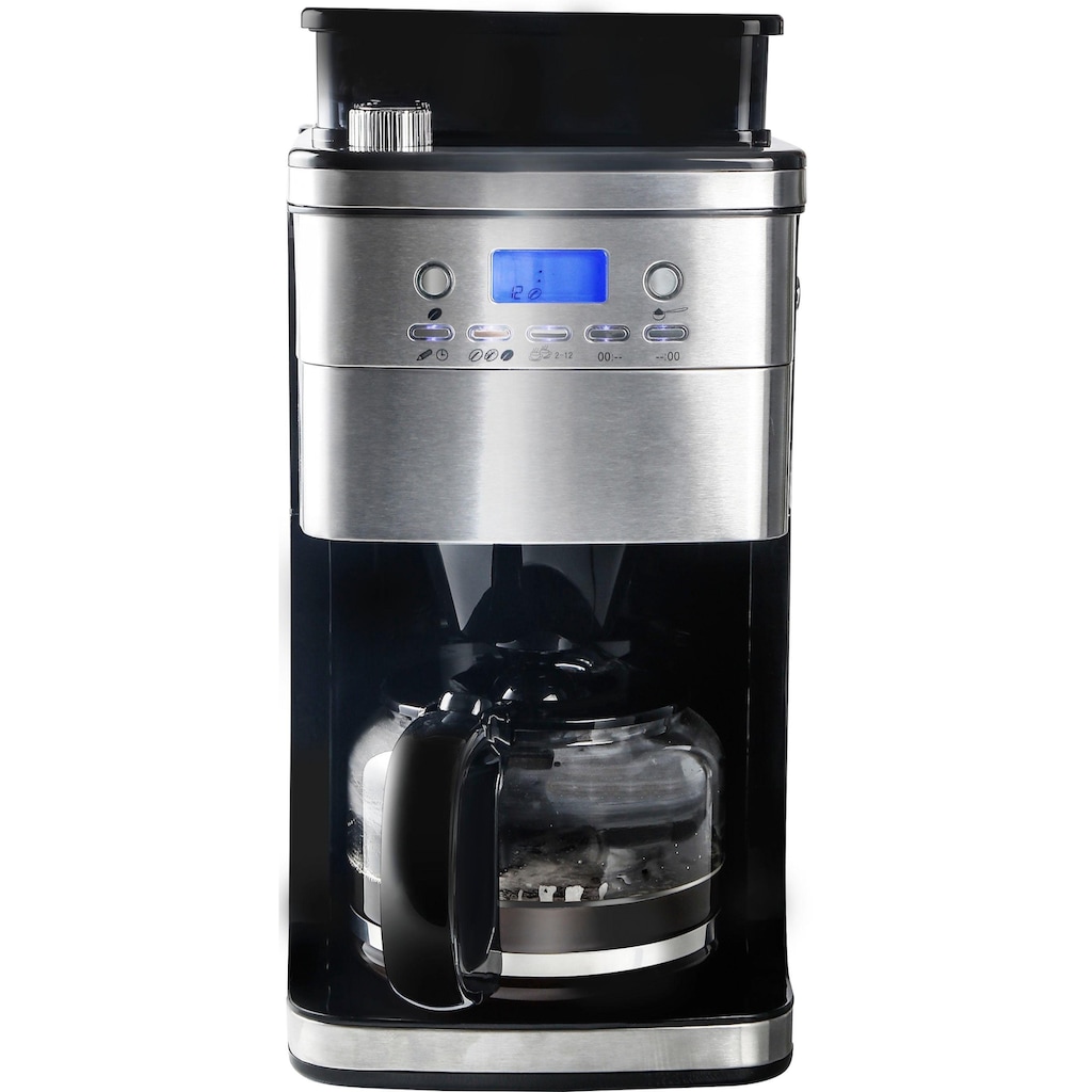 Privileg Kaffeemaschine mit Mahlwerk »CM4266-A«, Papierfilter, 1x4, für ganze Bohnen oder gemahlenen Kaffee geeignet