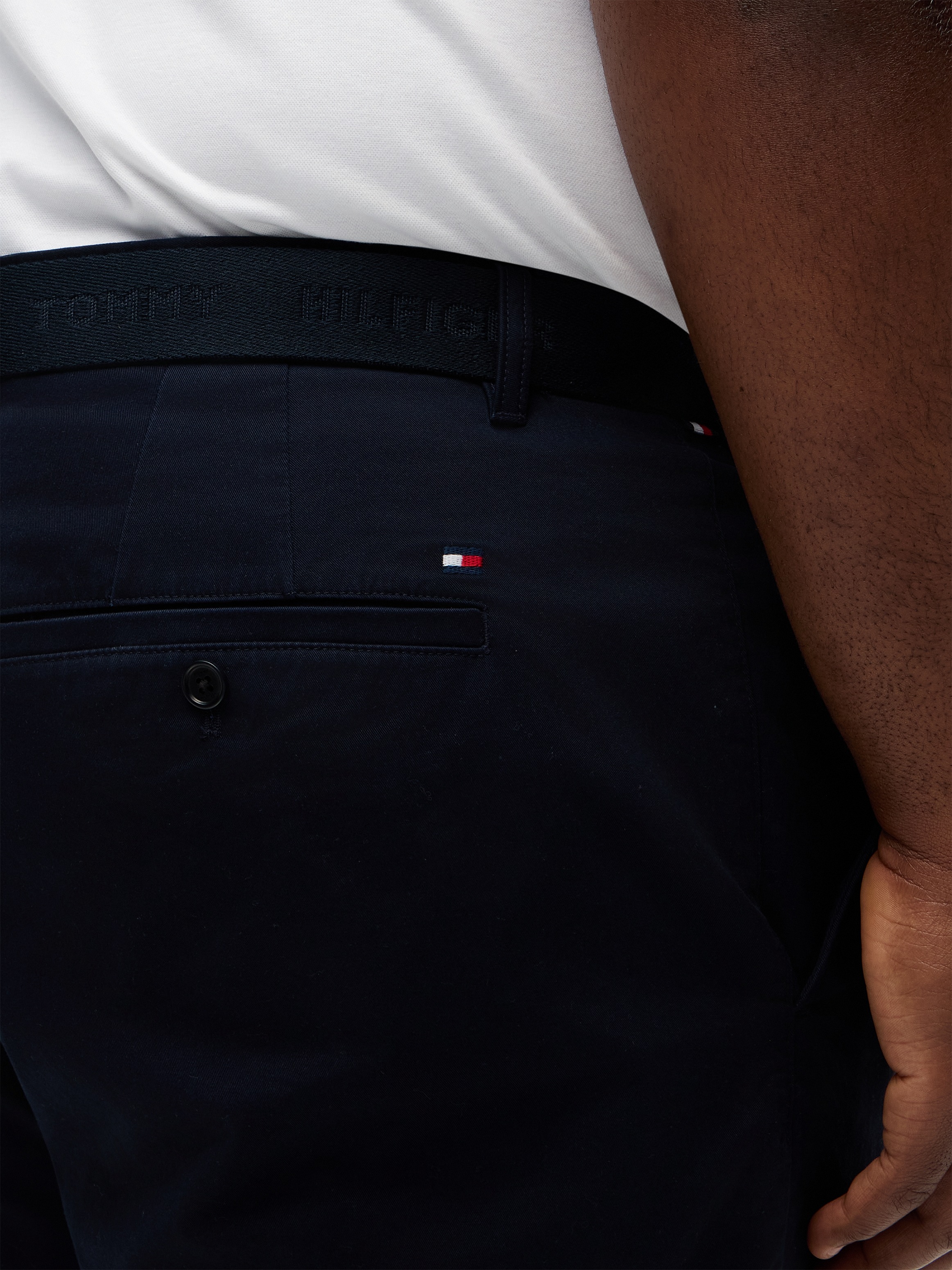 Tommy Hilfiger Big & Tall Chinoshorts »BT-DENTON 9.5 ESS TWILL-B«  Twill, slim fit, Große Größen