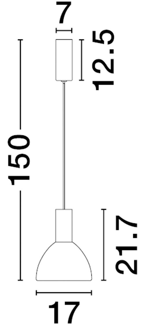 Nova Luce Pendelleuchte »VOI«, 1 flammig