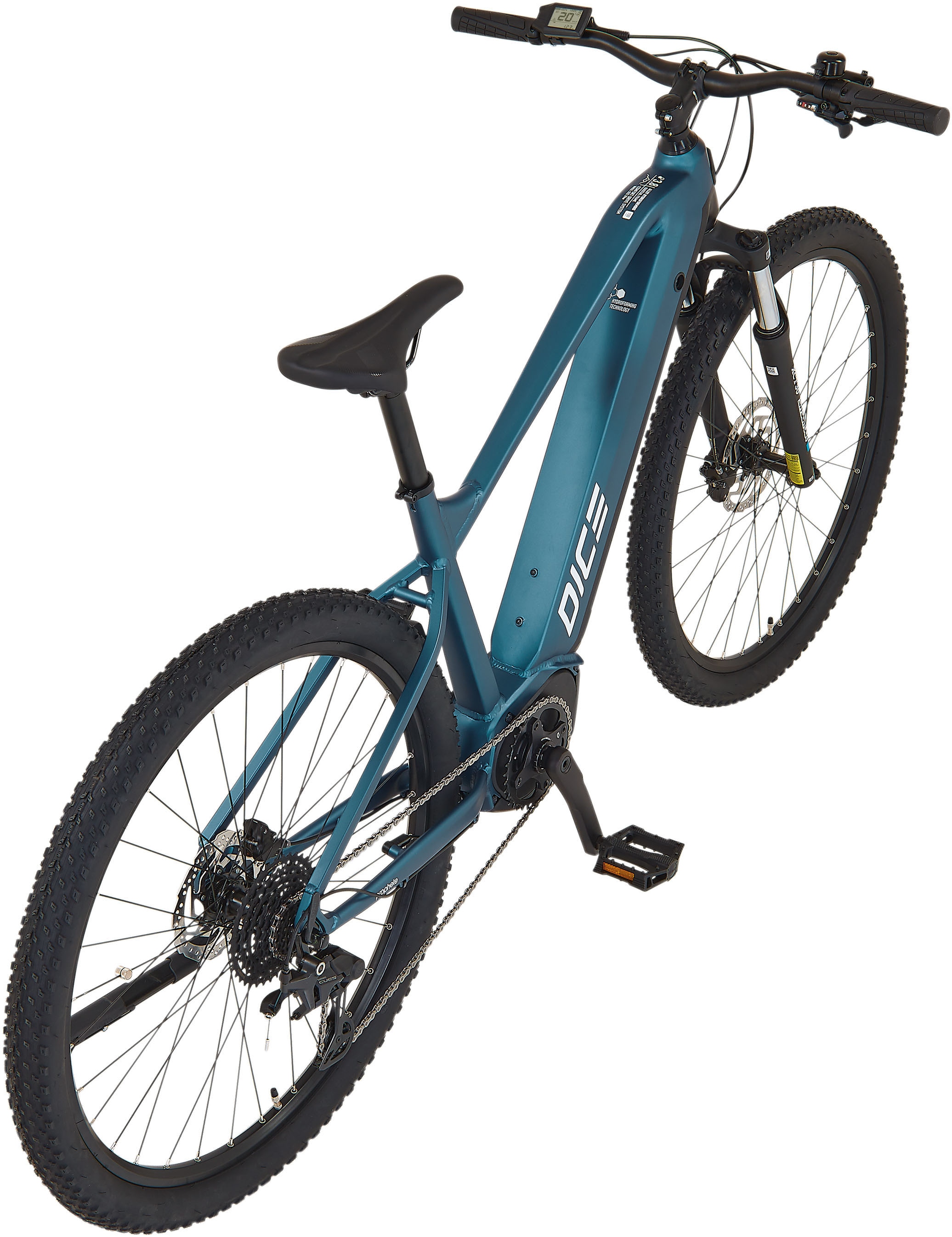 Prophete E-Bike »Dice 3.8«, 10 Gang, Shimano, Cues, Mittelmotor 250 W