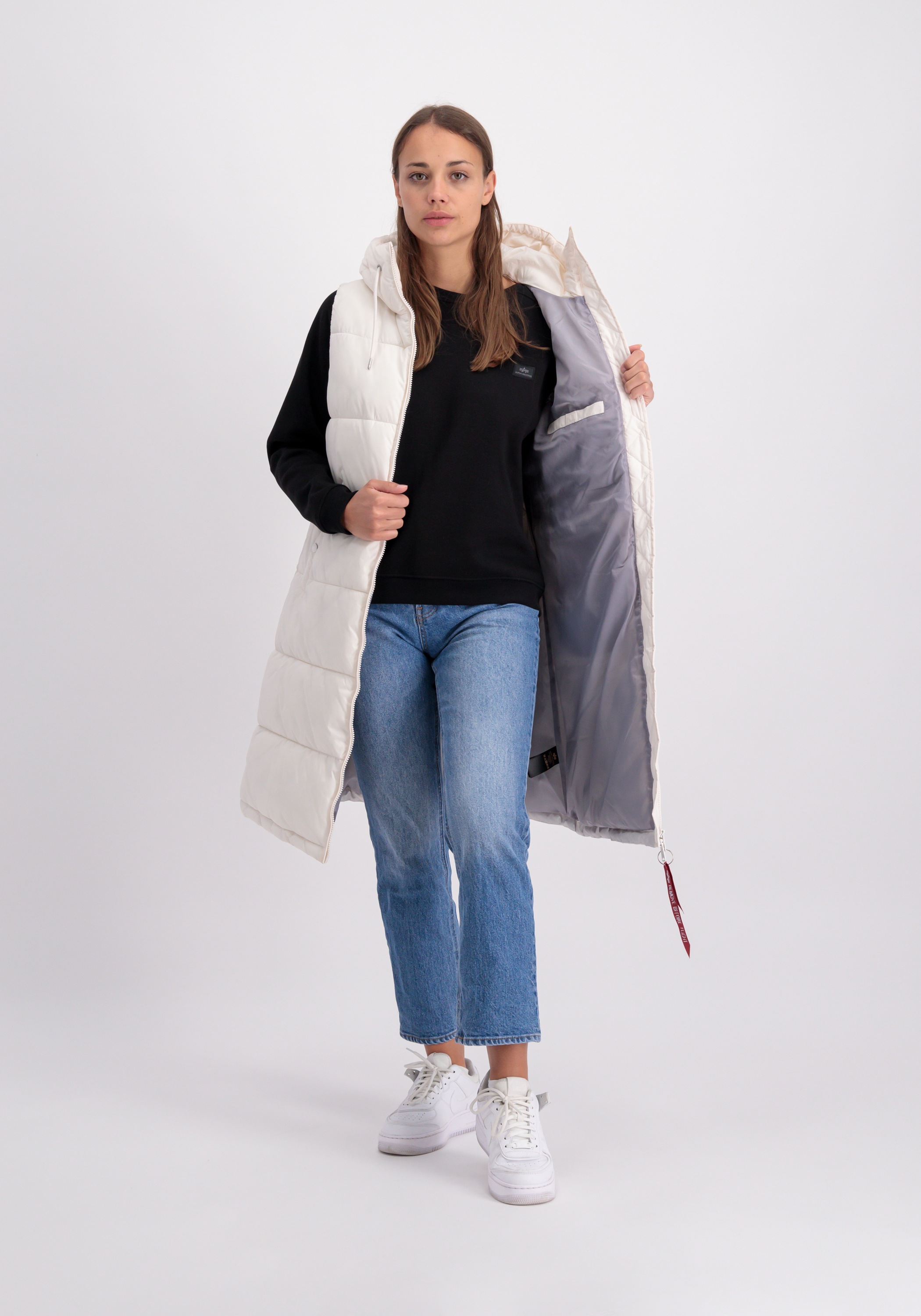 Alpha Industries Blouson »Alpha Industries Women - Vests Long Puffer Vest Women«