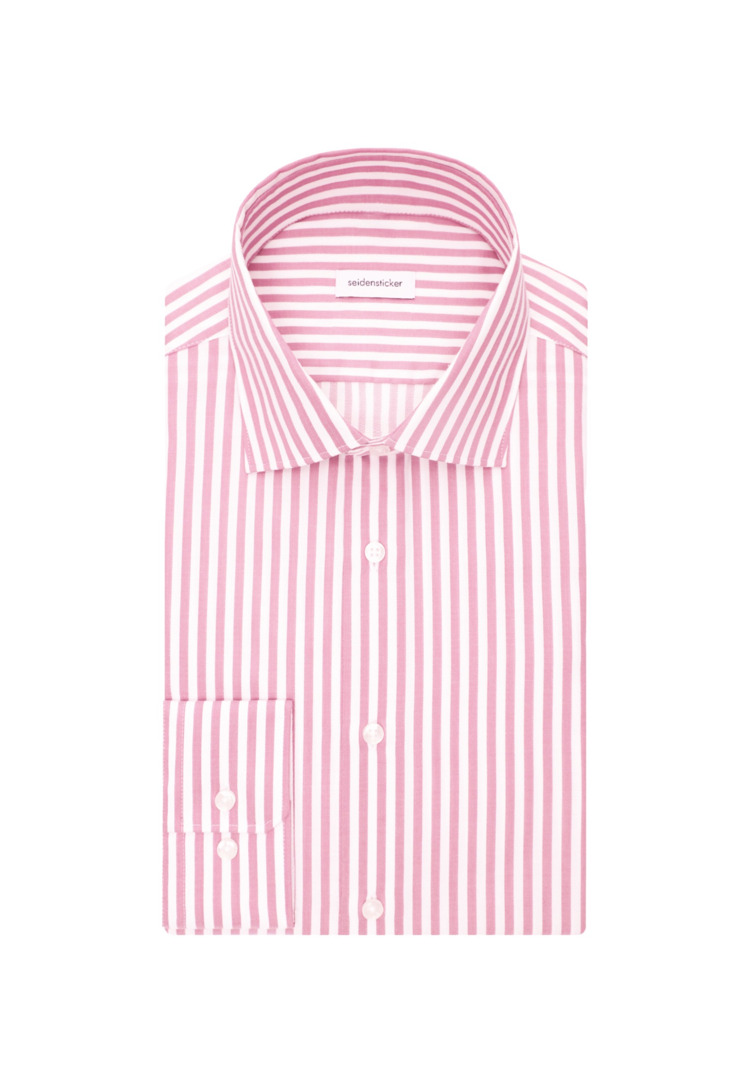 seidensticker Businesshemd »Schwarze Rose«, Slim 1/1 Kentkragen Gestreift