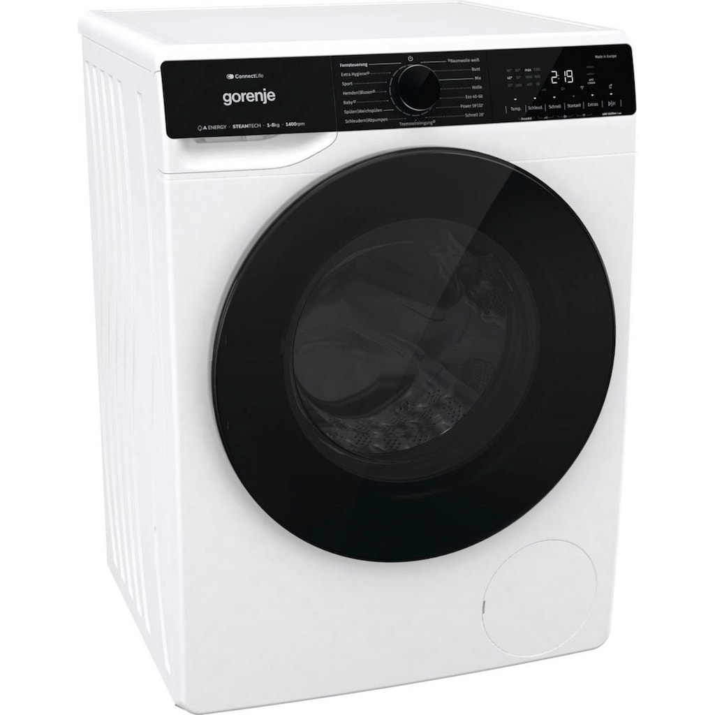 GORENJE Waschmaschine »WPNA 84 ATSWIFI3«, WPNA 84 ATSWIFI3, 8 kg, 1400 U/min