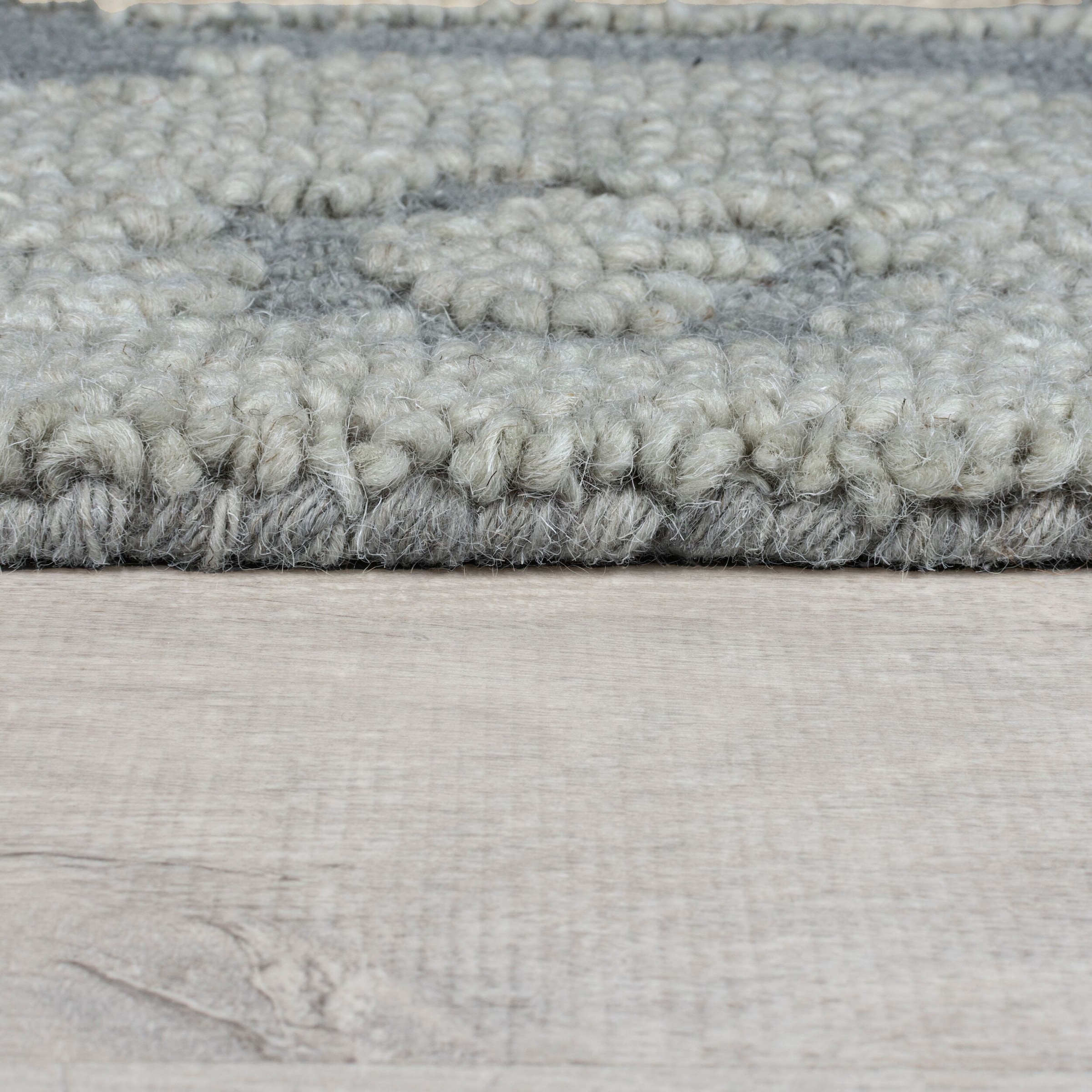 FLAIR RUGS Wollteppich »Dion Ikat«, rechteckig, 8 mm Höhe, mit modernem Ikat-Design