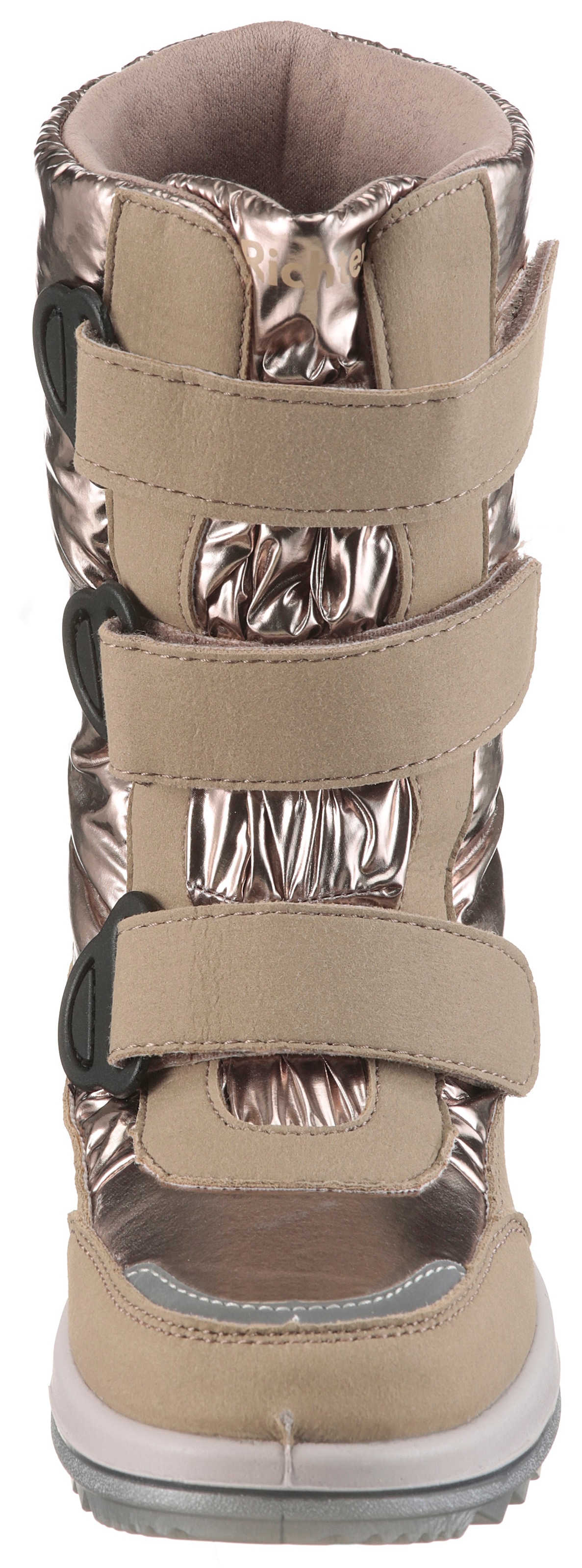 Richter Winterstiefel »Husky WMS: Weit«  Klettstiefel mit wasserdichtem Sympatex, Größenschablone zum Download