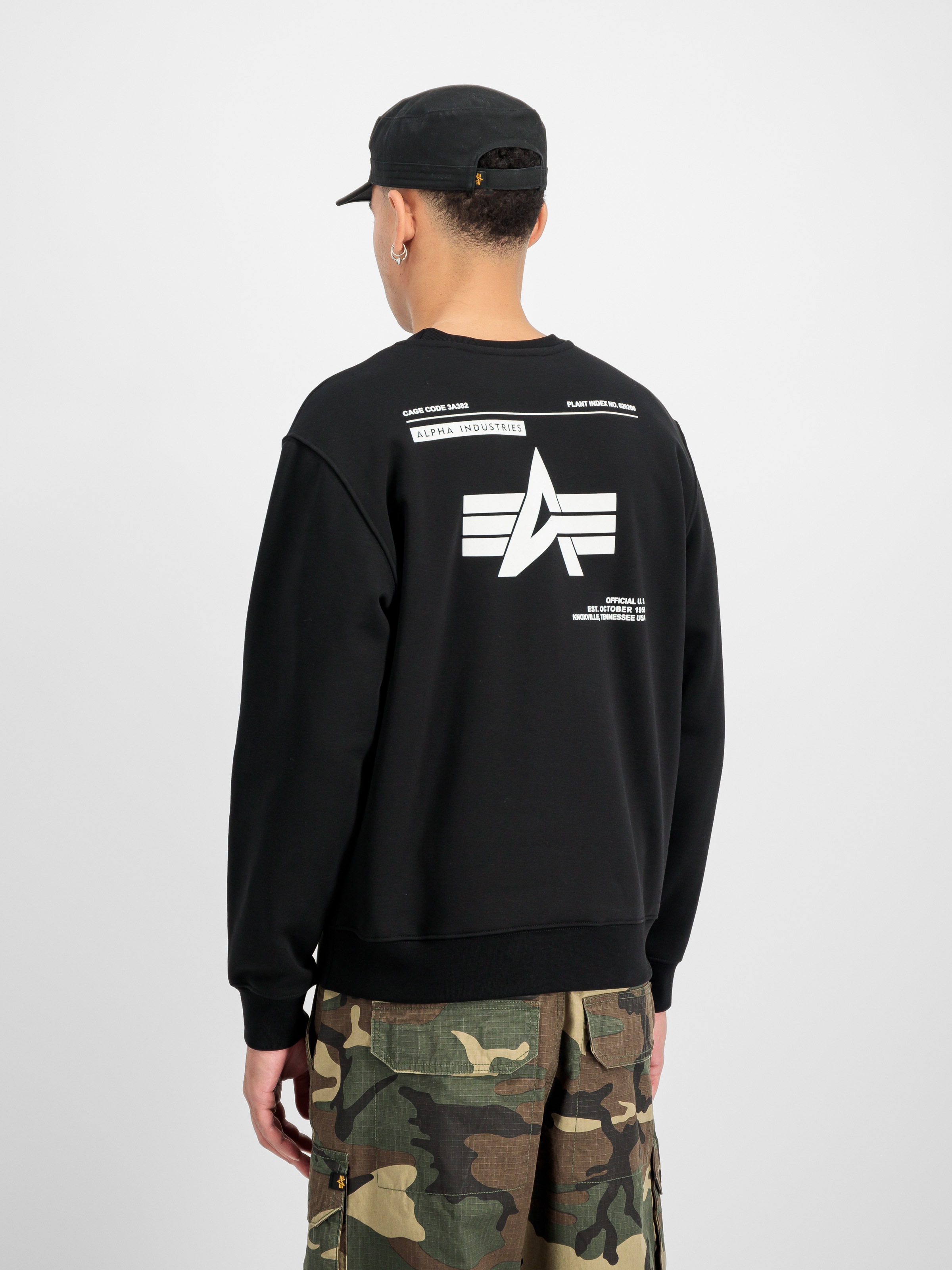 Alpha Industries Sweatshirt »Label Sweater BP«