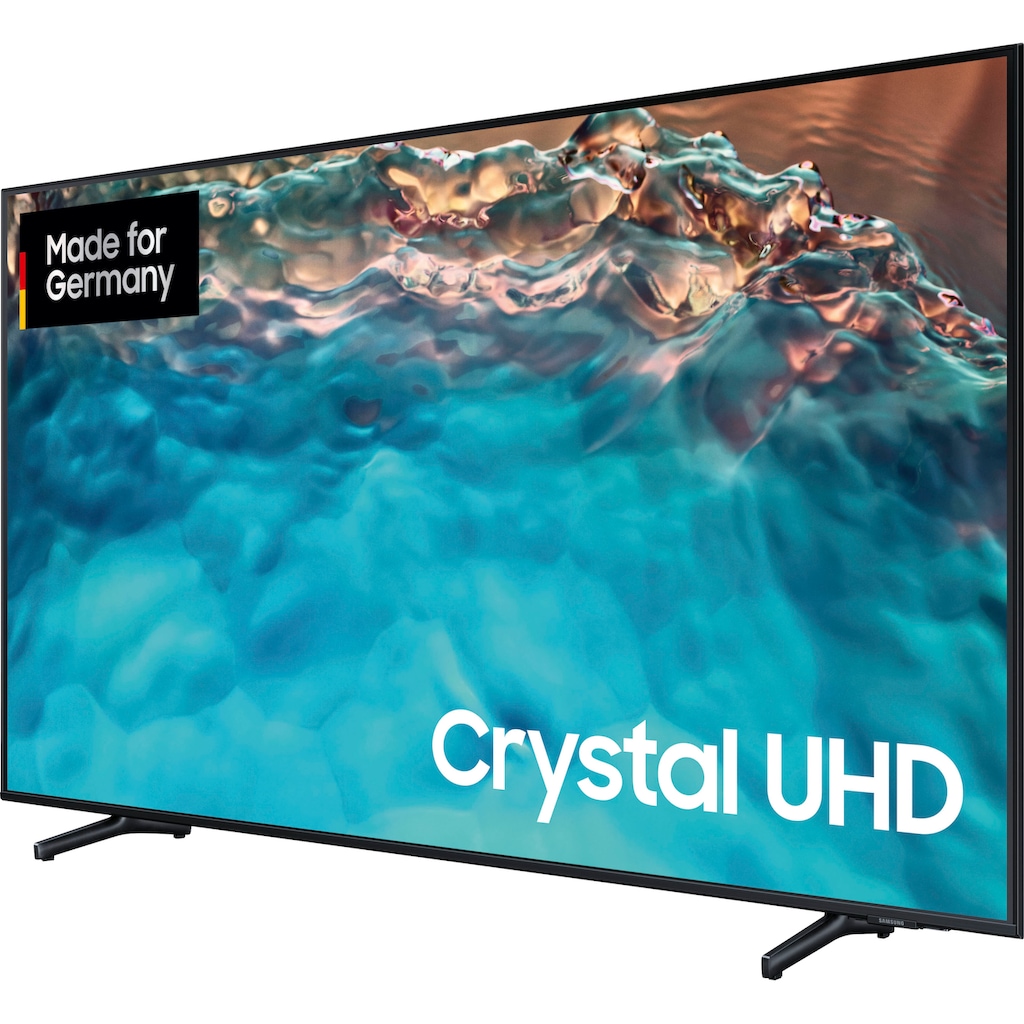 Samsung LED-Fernseher »85" Crystal UHD 4K BU8079 (2022)«, 214 cm/85 Zoll, 4K Ultra HD, Smart-TV-Google TV-Google TV, Crystal Prozessor 4K-HDR-Motion Xcelerator