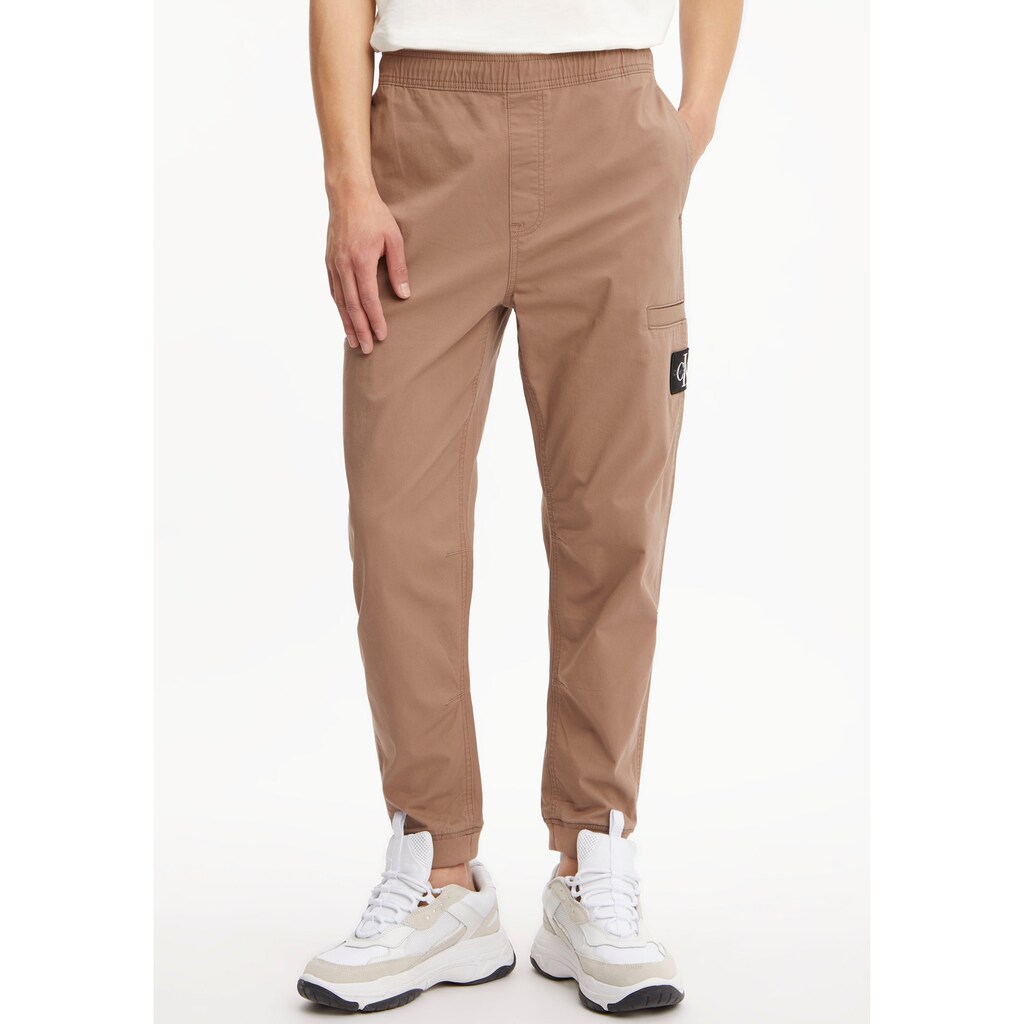 Calvin Klein Jeans Jogginghose »BADGE ELASTIC TRIM WOVEN PANT«