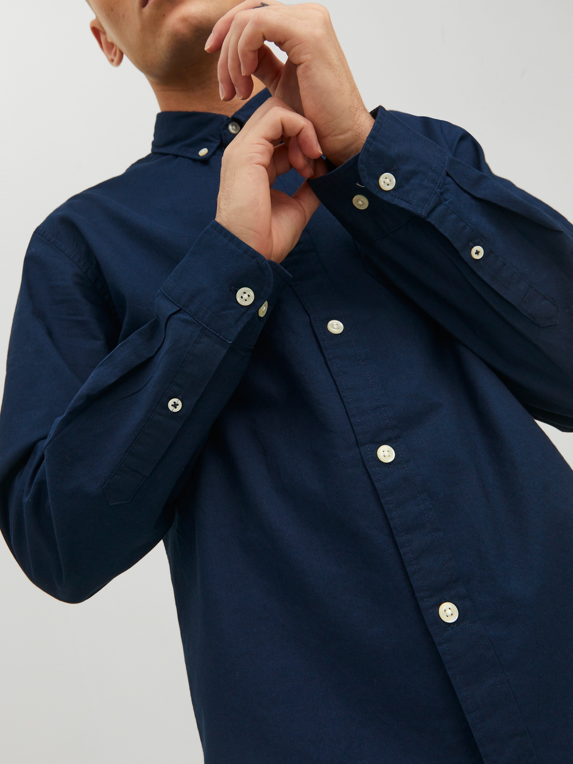 Jack & Jones Langarmhemd »JJEOXFORD SHIRT LS NOOS«