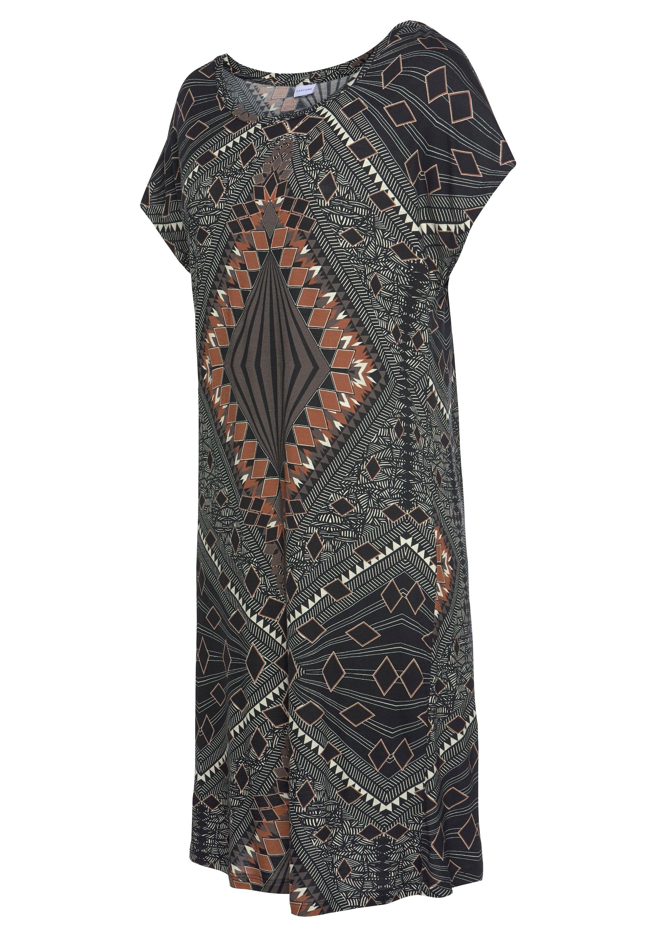 LASCANA Nachthemd 1-teilig,  mit Ethno-Muster