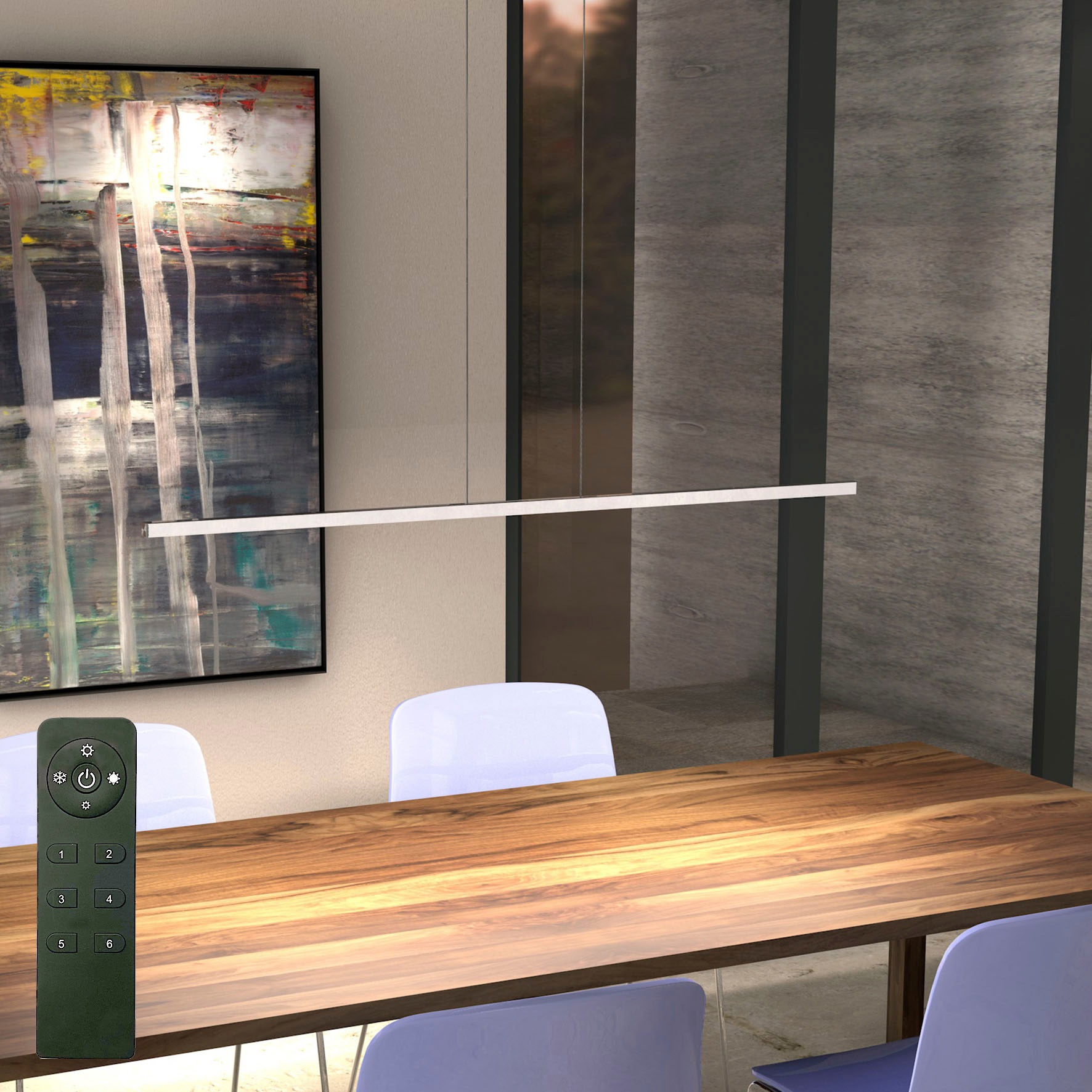 EVOTEC LED Pendelleuchte »Orix« LED-Modul 1 Stk. Kaltweiß   Neutralweiß   W günstig online kaufen