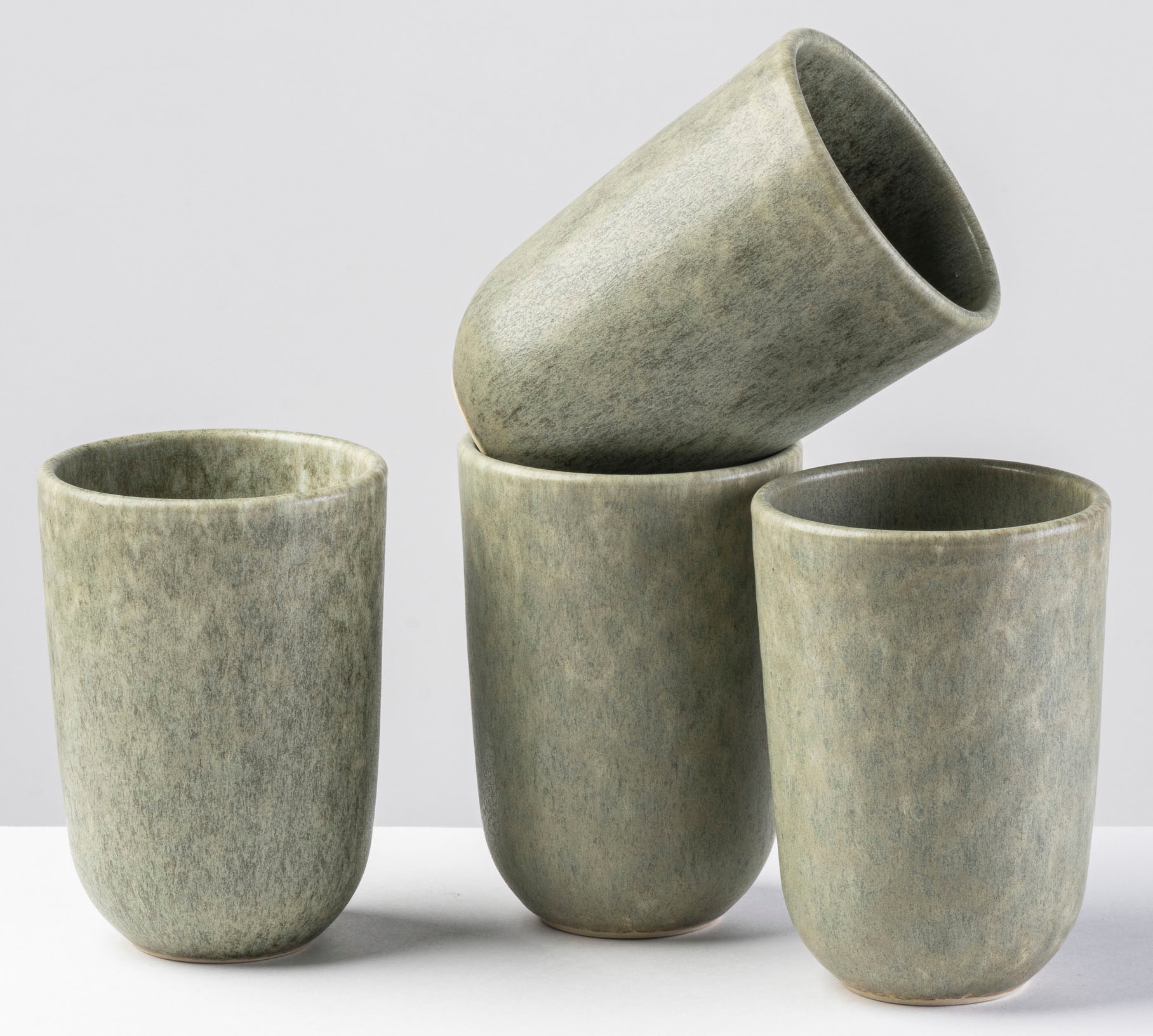 gipfelstück Becher »Moos'n'Stein«, (Set, 4 tlg.), Scandi-Style, Reaktivglas günstig online kaufen