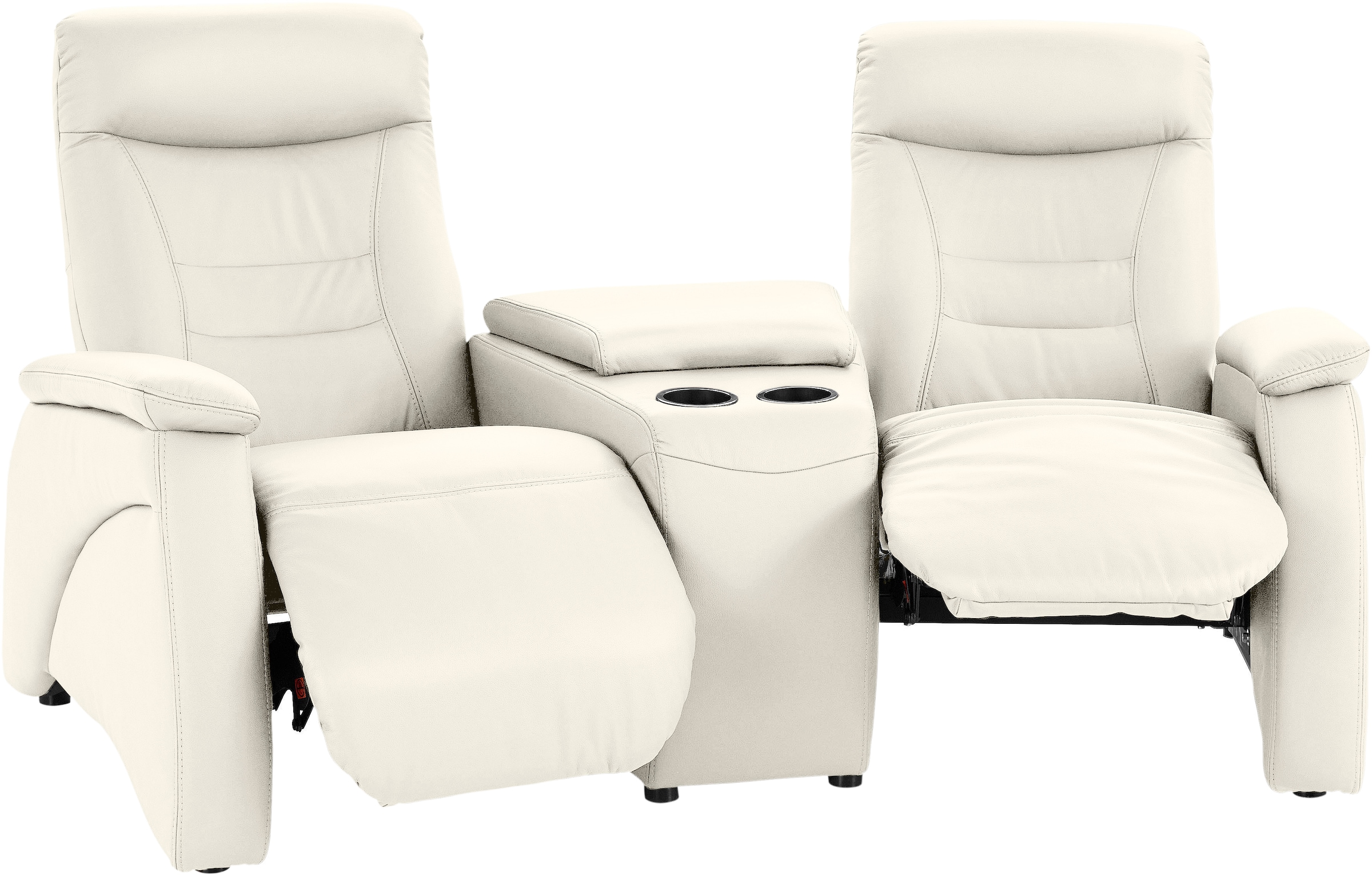 exxpo - sofa fashion 2,5-Sitzer »Ascoli, Kinosofa mit hohem Sitzkomfort, bequeme Armlehnen«, inkl. Relaxfunktion, mit Ablage und Staufach, hohe Rückenlehne