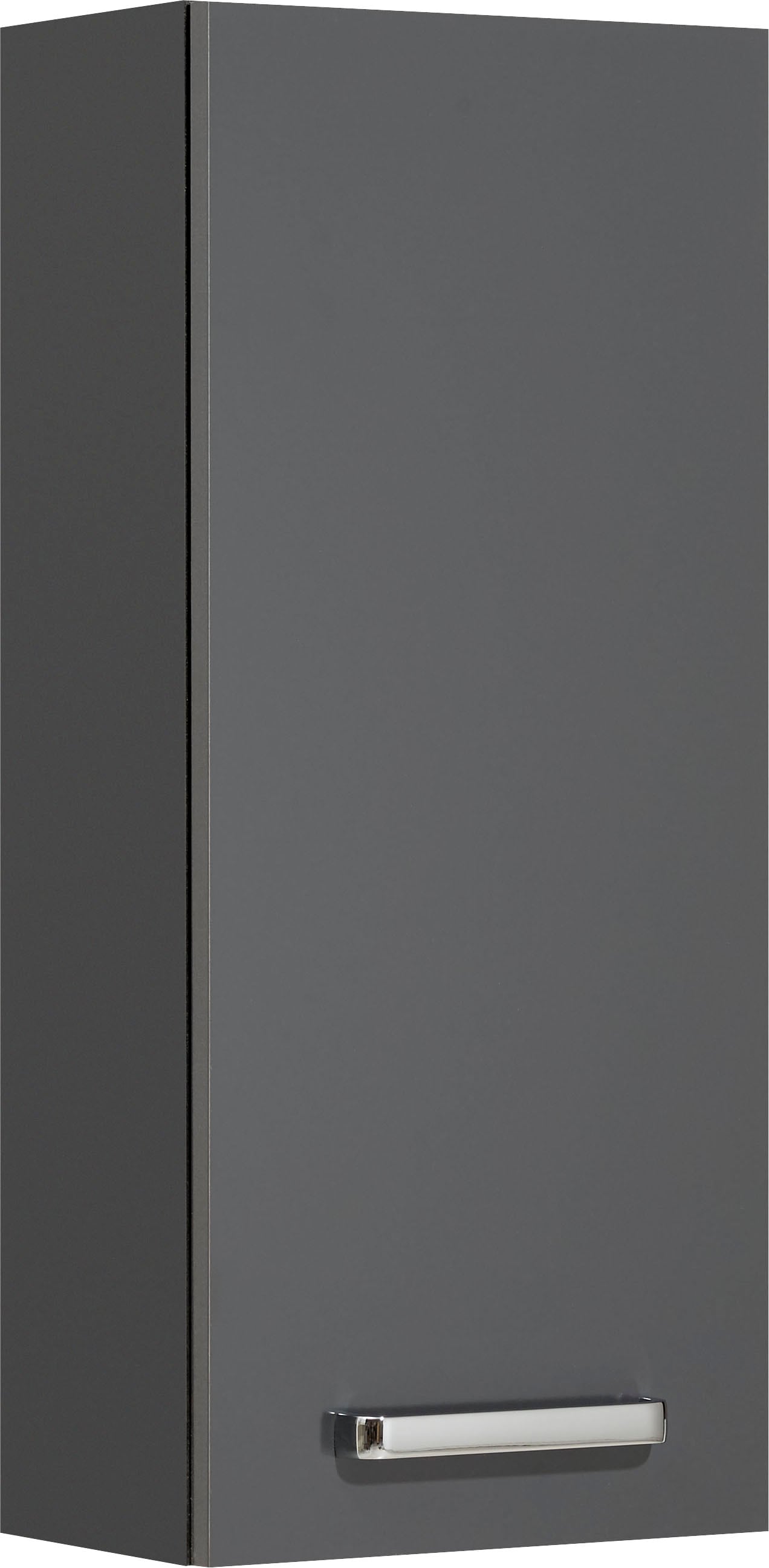 Saphir Badmöbel-Set »Quickset 4-teilig, Waschbeckenunterschrank mit LED-Spiegelschrank«, (4 St.), Unterschrank, Hängeschrank, inkl. Türdämpfer, Griffe Chrom Glanz