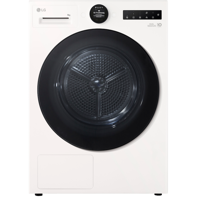 LG Wärmepumpentrockner »RT90X8C« 9 Allergy Care weiß Automatisch selbstreinigender Kondensator: Ausspülung mithilfe von Wasserdruck