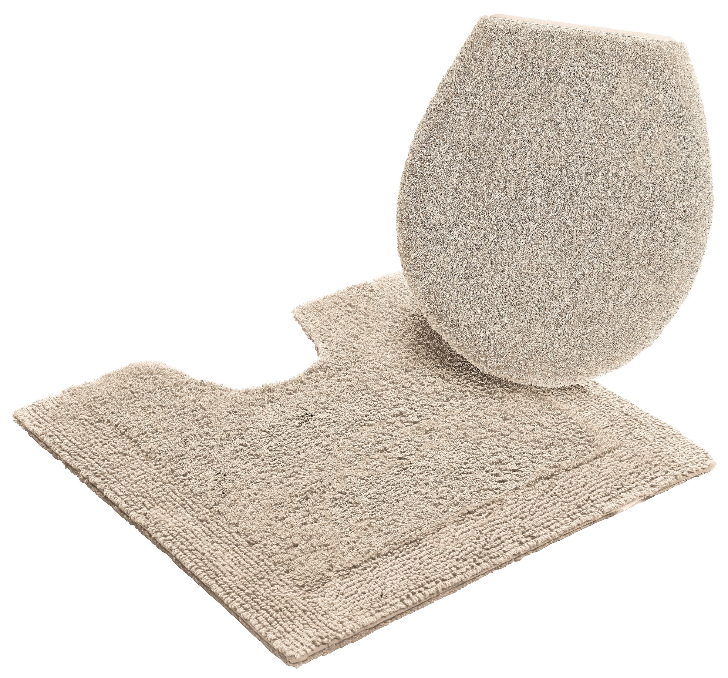 my home Badematte »Kapra, Badvorleger, Badezimmer Teppich«, beidseitig nutz günstig online kaufen