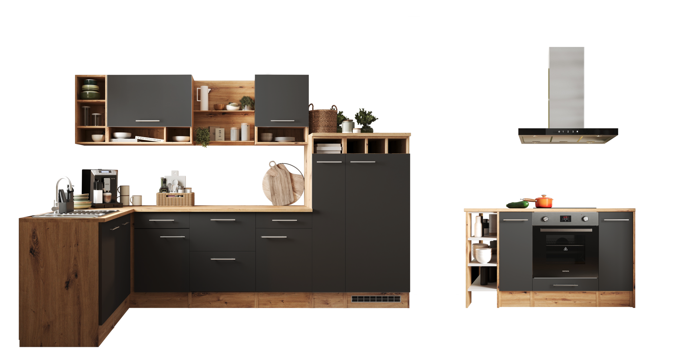 RESPEKTA Kücheninsel »Hilde« Breite 310 cm, 90 cm Arbeitshöhe, in exklusive günstig online kaufen