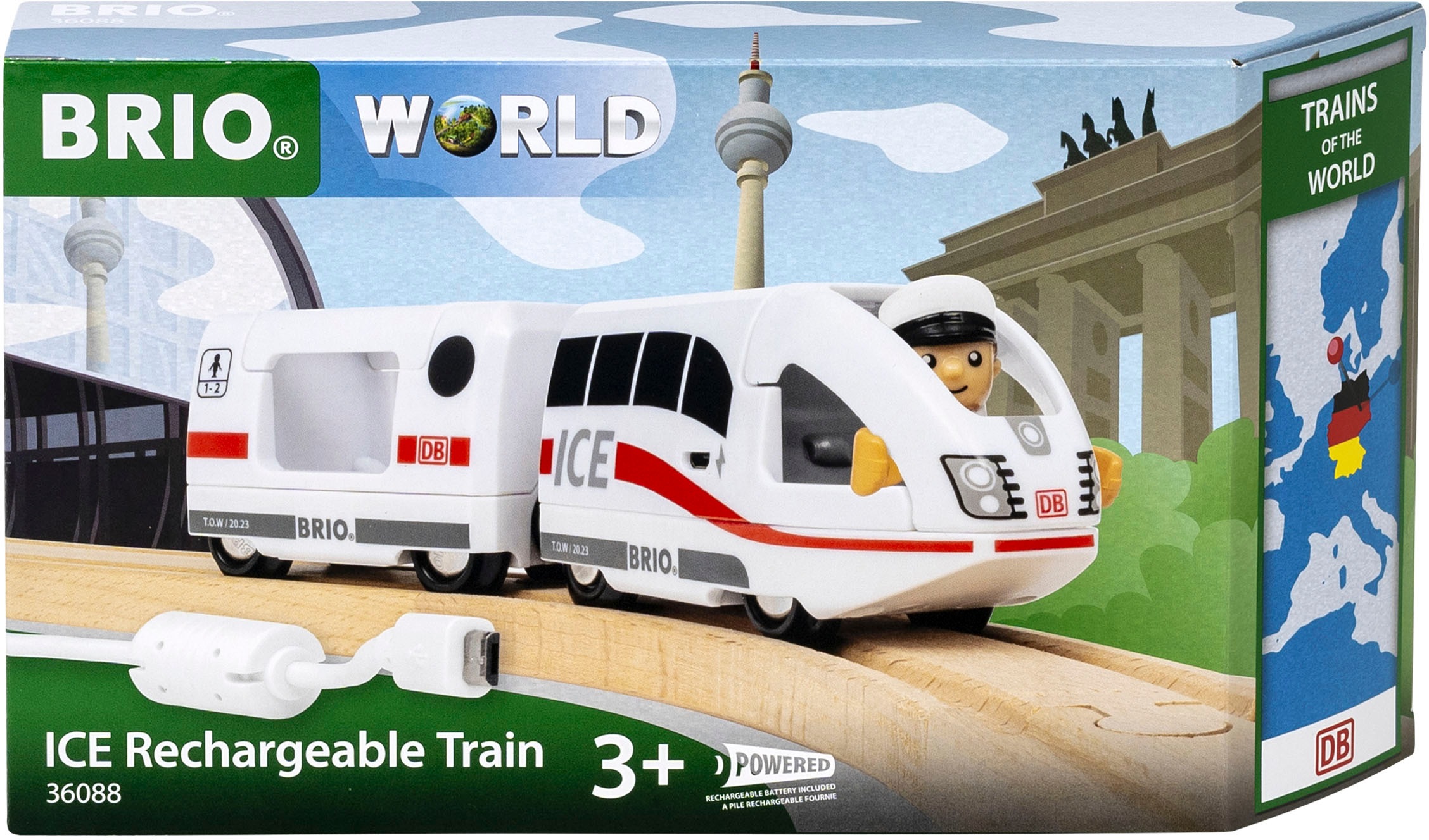 BRIO® Spielzeug-Zug »BRIO® WORLD, ICE Batterie Zug«