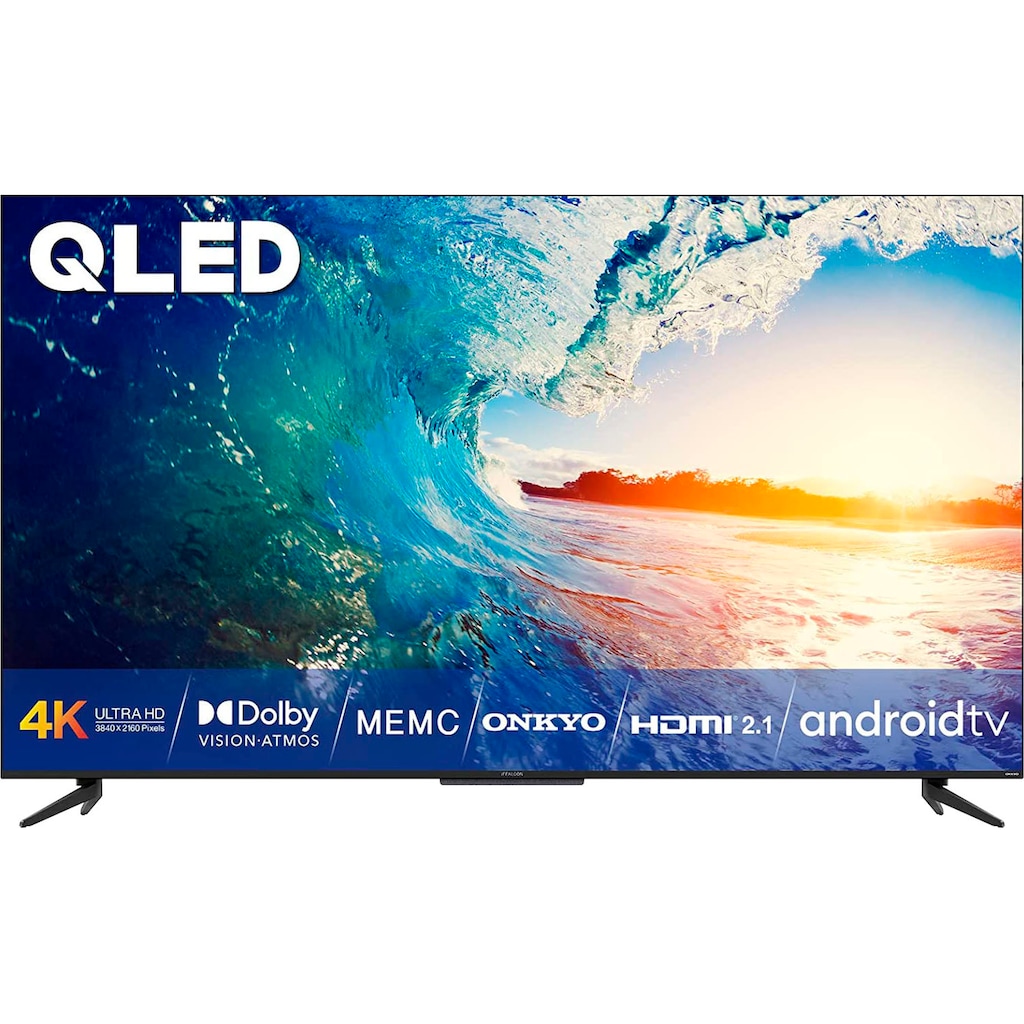 iFFALCON QLED-Fernseher »iFF55Q71«, 139 cm/55 Zoll, 4K Ultra HD, Smart-TV-Android TV, HDR, Quantum Dot, HDMI 2.1, 60Hz MEMC